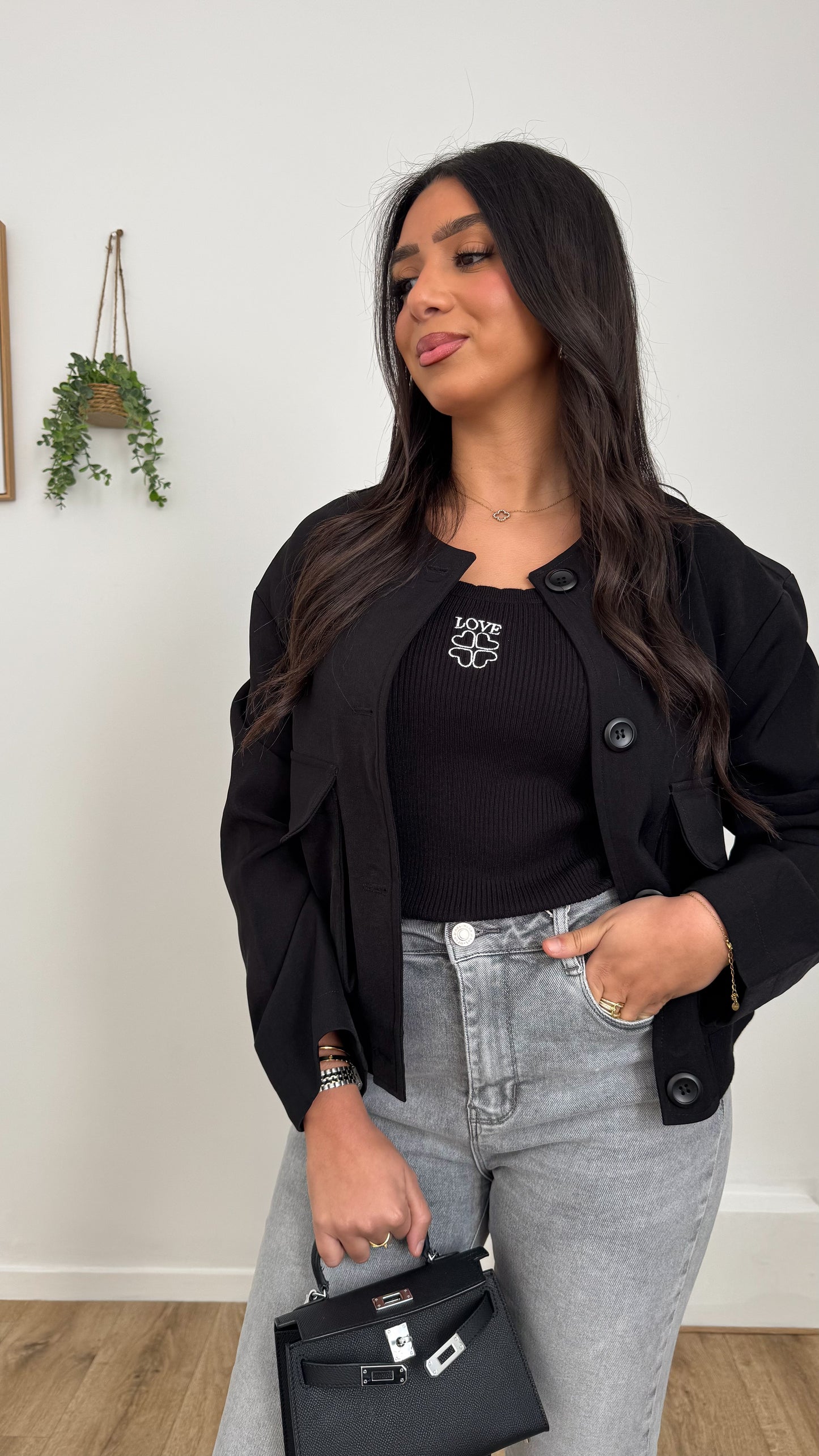 Débardeur Maille Love