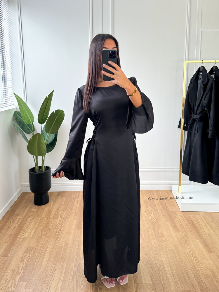 Robe Satin Esme noire