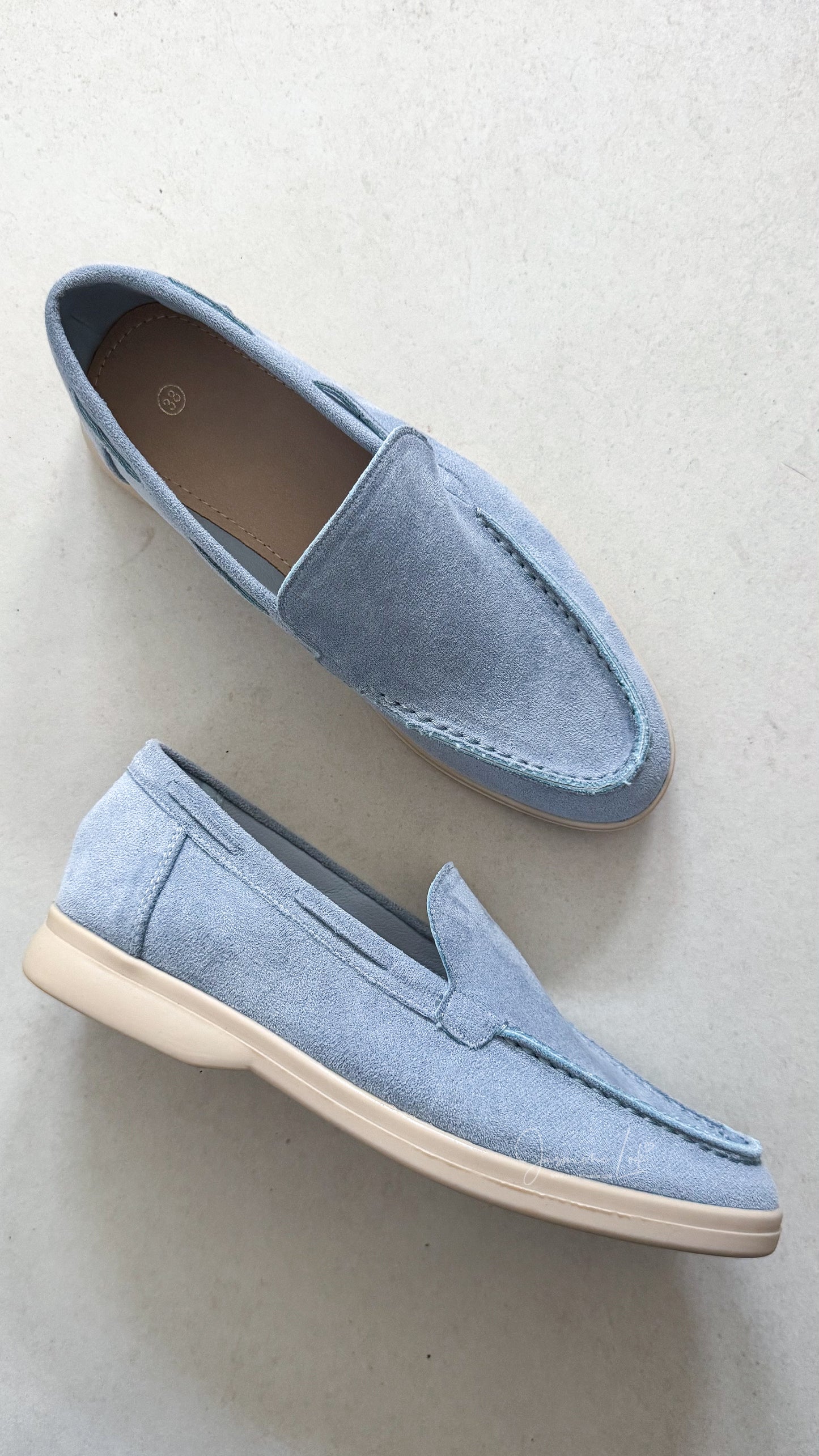 Mocassin Z | Bleu ciel