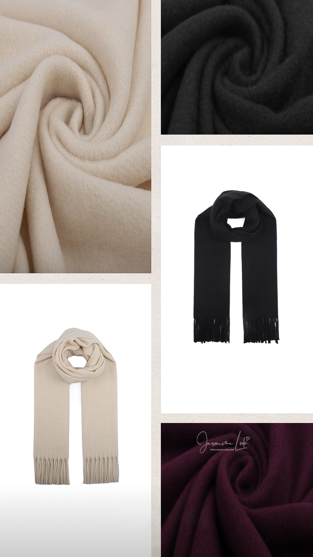 Écharpe Laine Frange