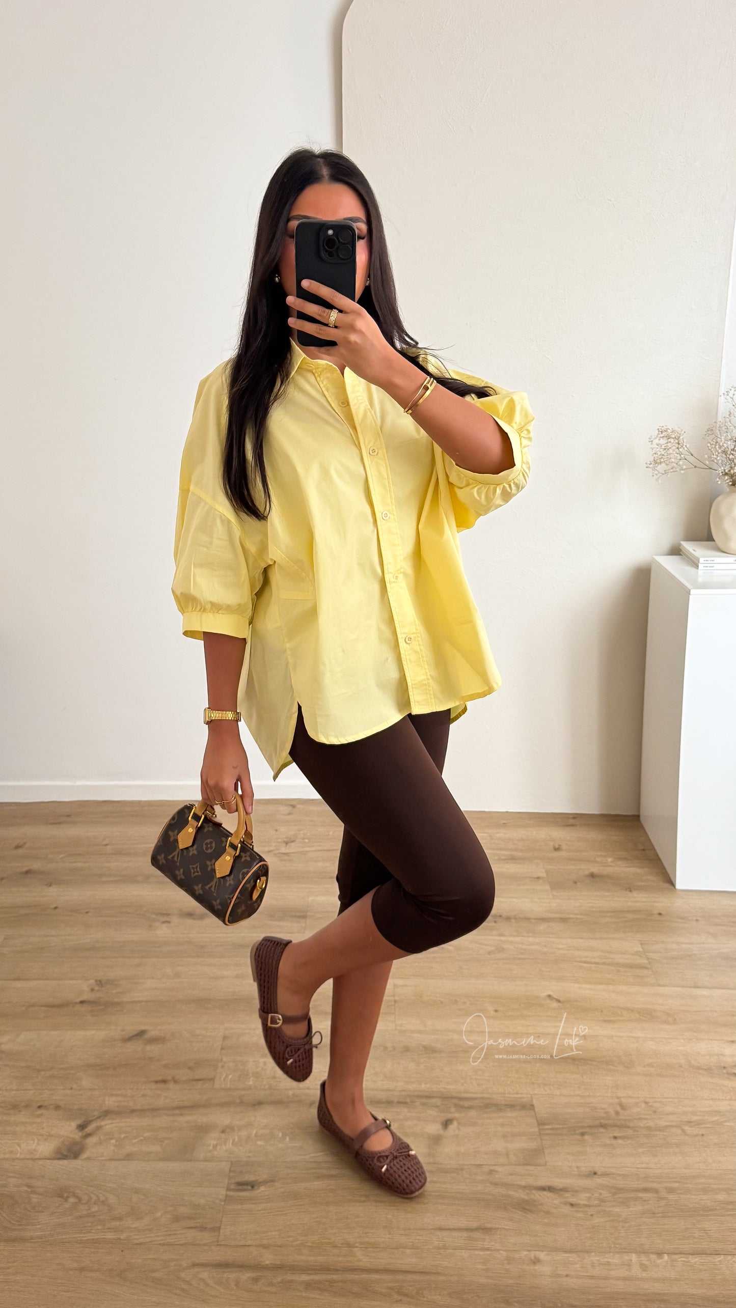 Chemise Over | Jaune