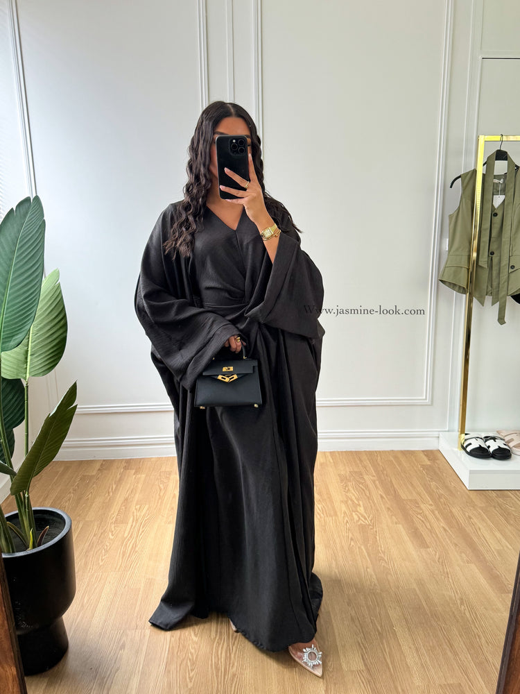 Ensemble kimono Qatari noir