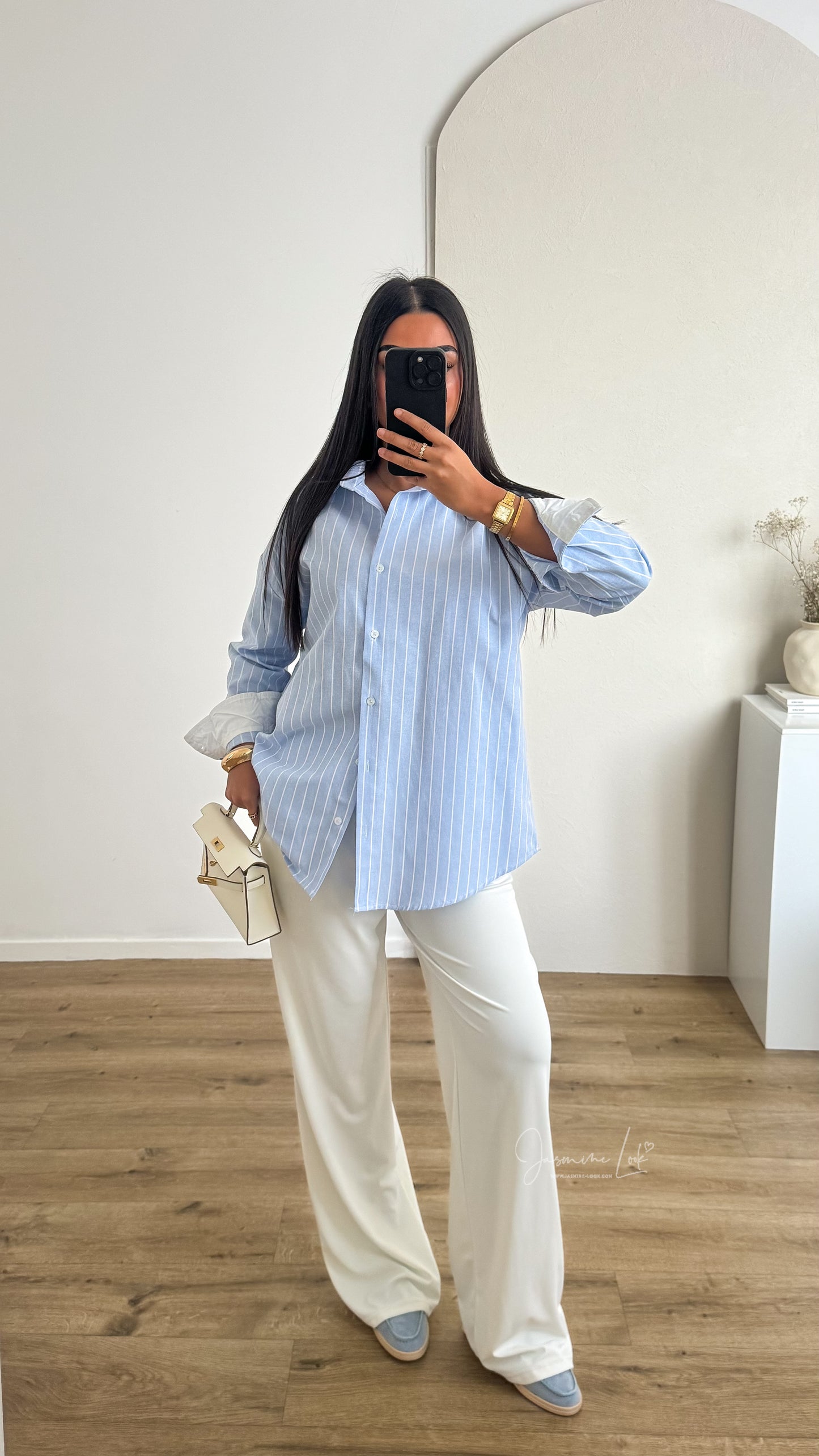 Chemise Loren | Bleu ciel