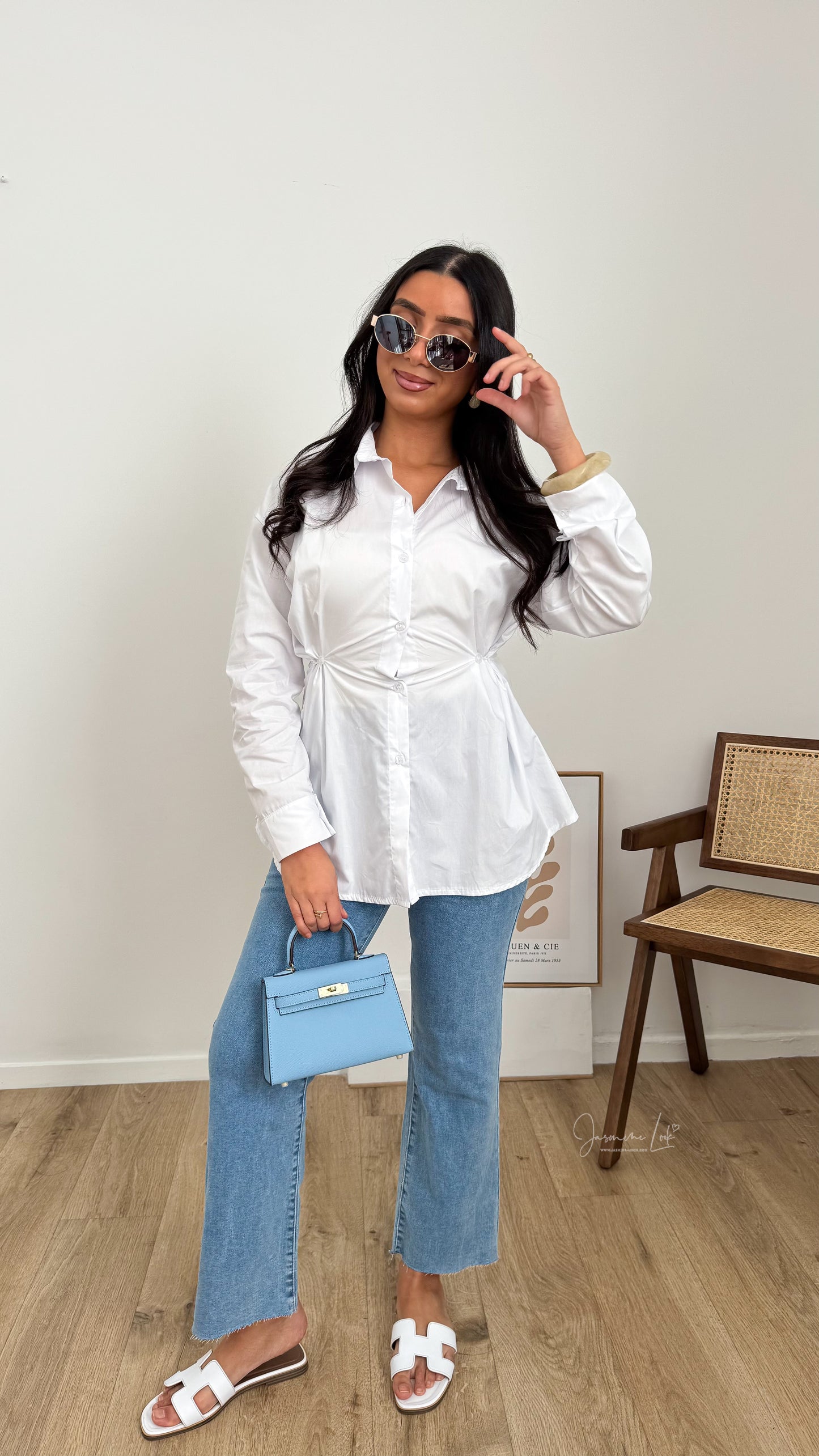 Chemise ajustée ( 2 coloris )