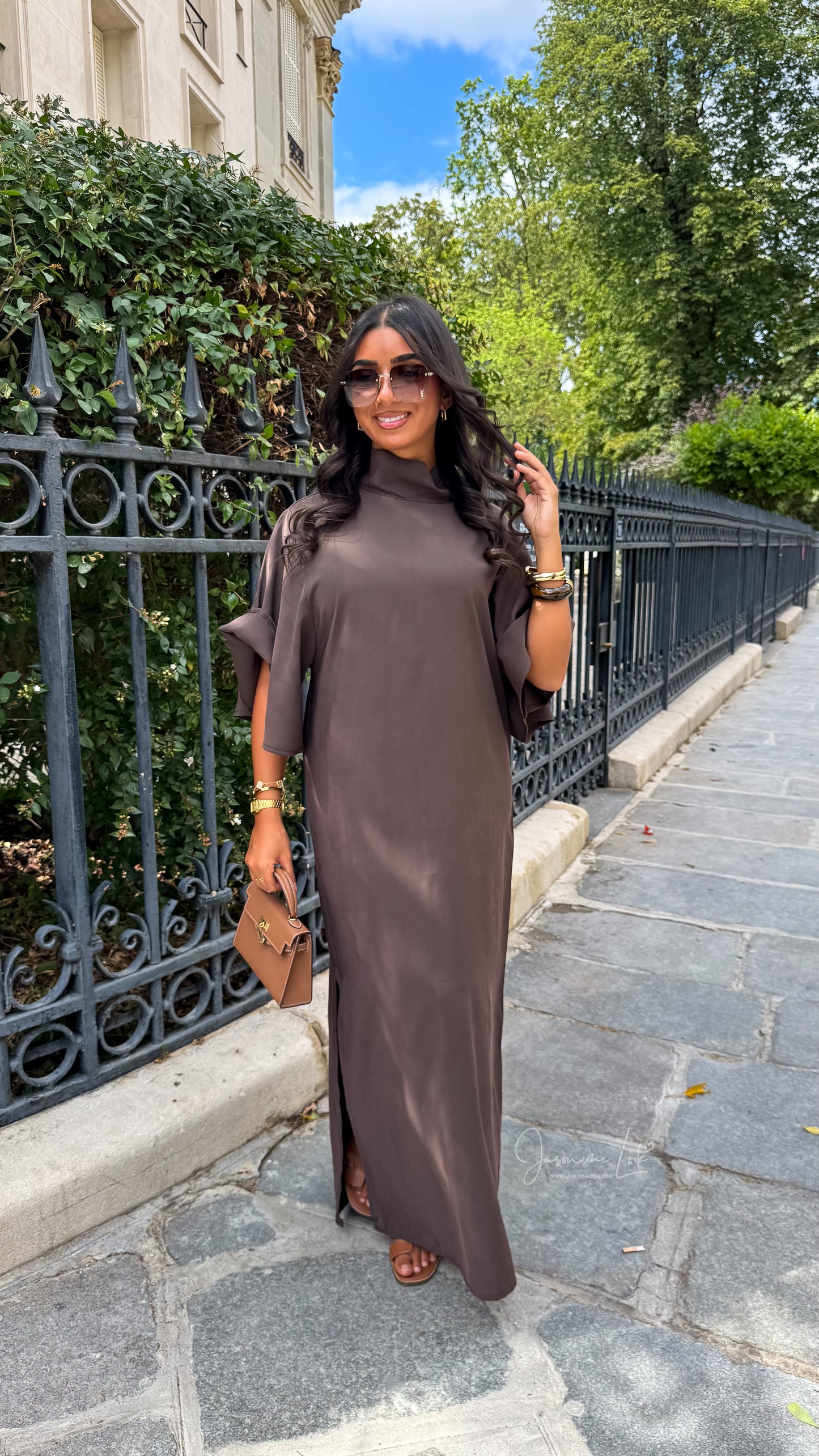 Robe Melya | Marron