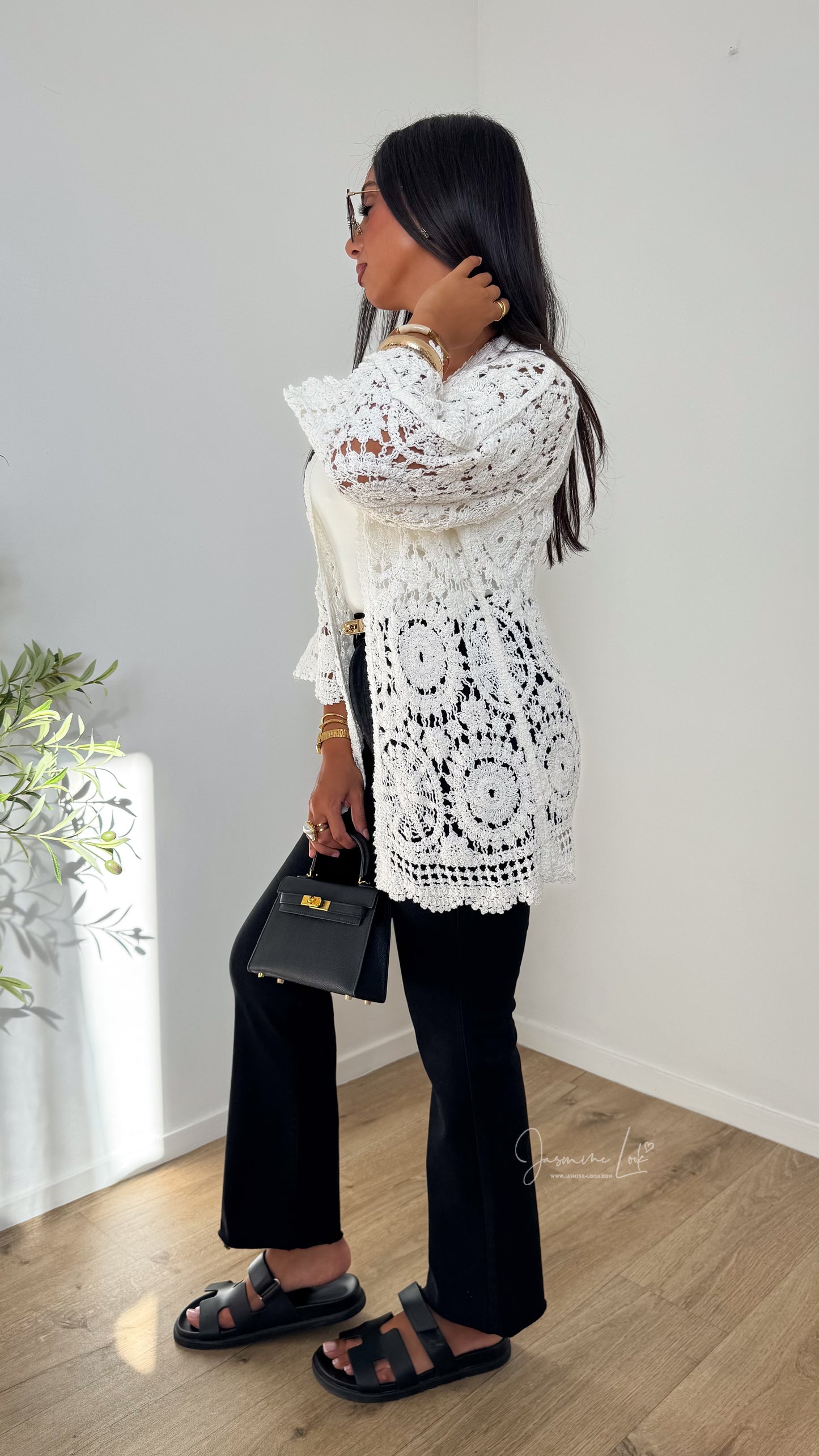 Gilet crochet Bianca