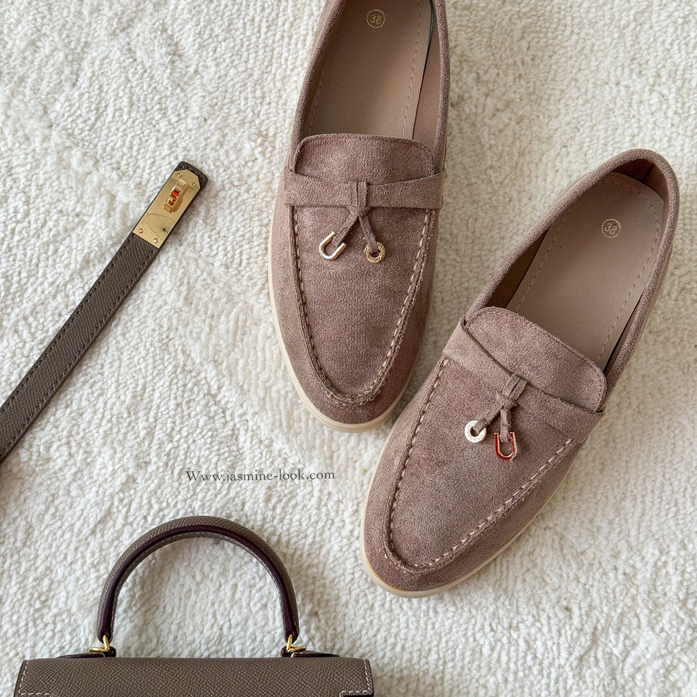 Lora Taupe Moccasin