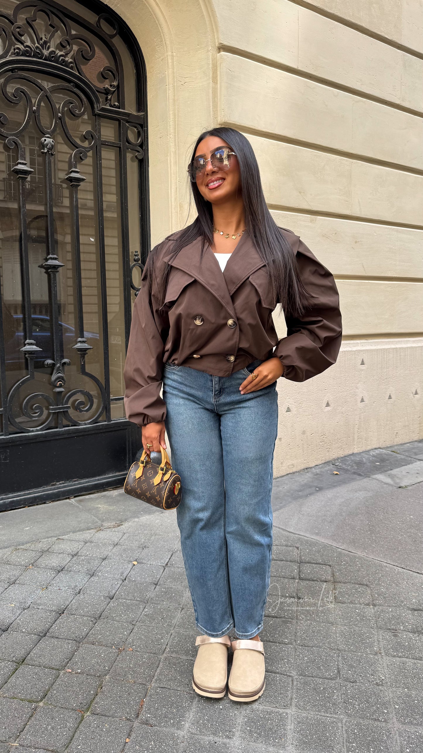 Trench ‘ Bomber Marron