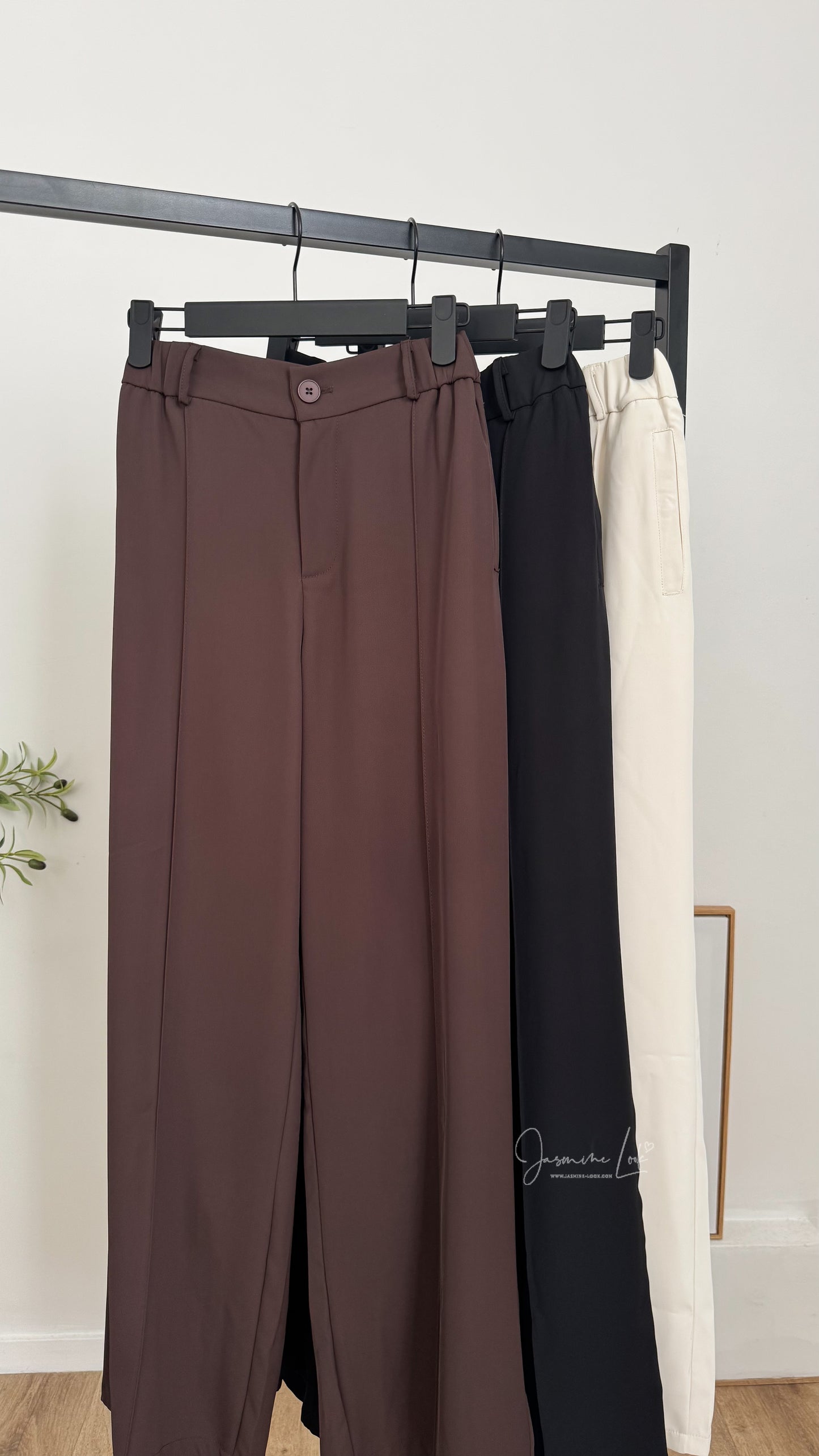 Pantalon Pincette marron