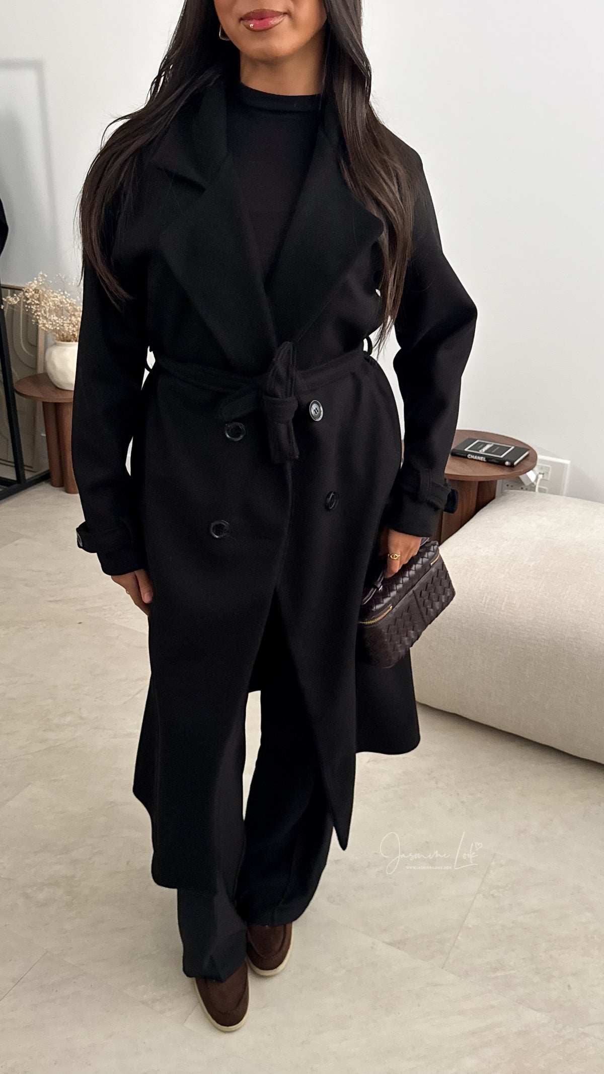 Manteau Trench | Noir