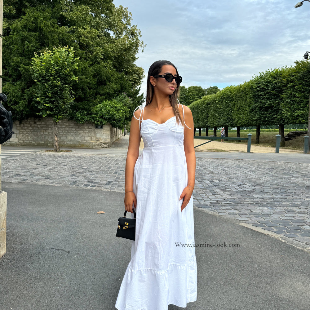 White Corset Dress