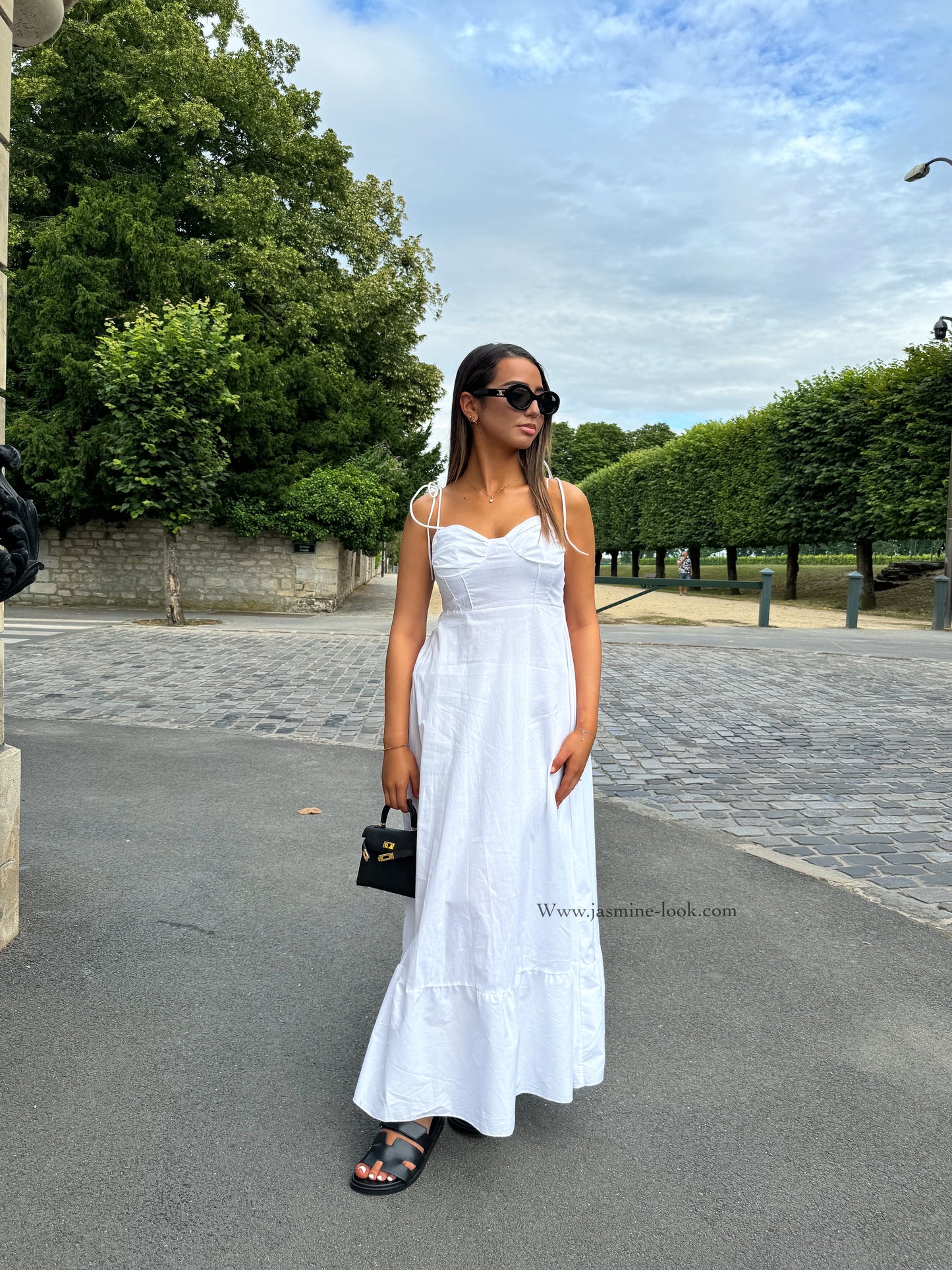 White Corset Dress