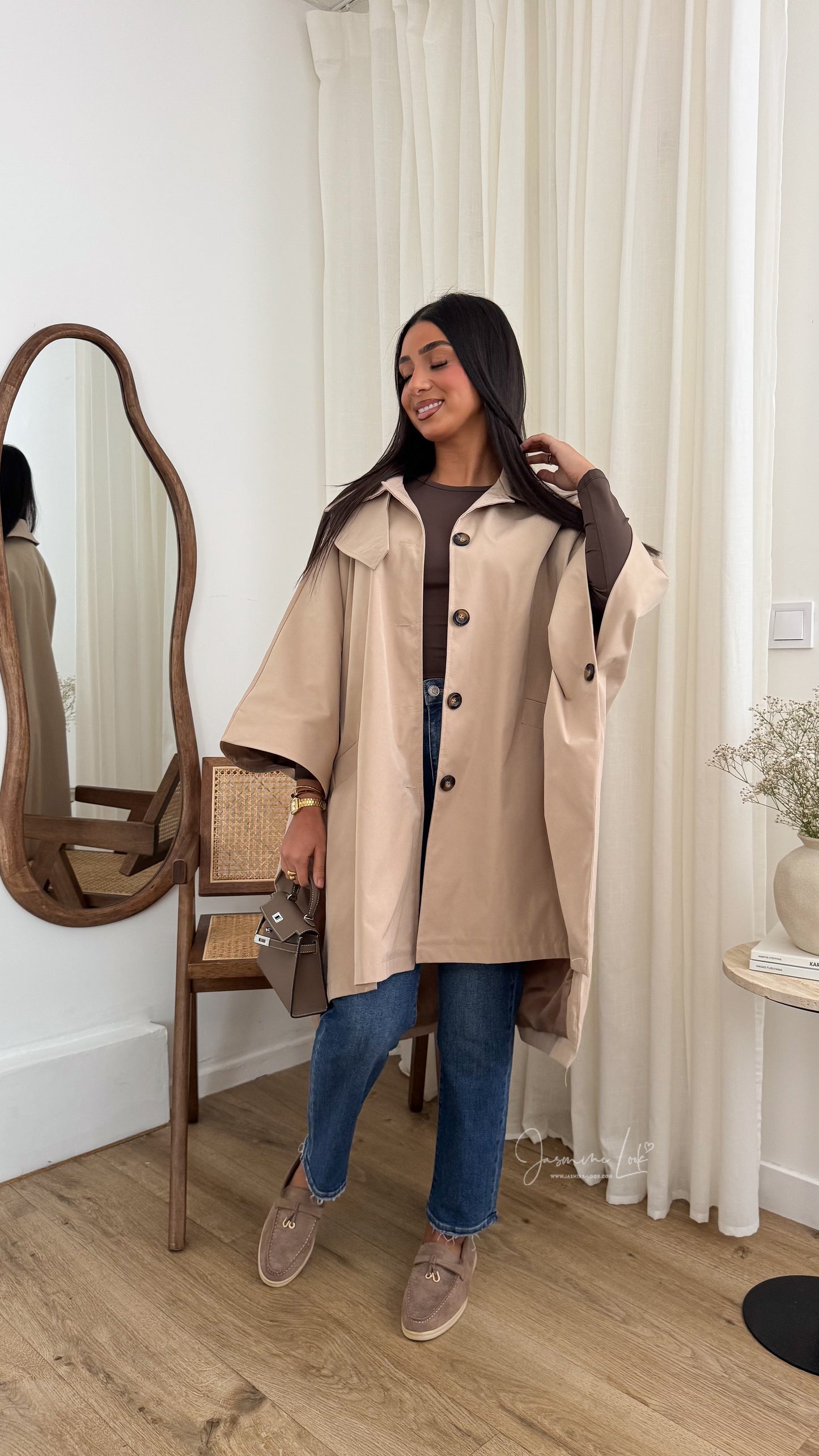 Trench cape | beige