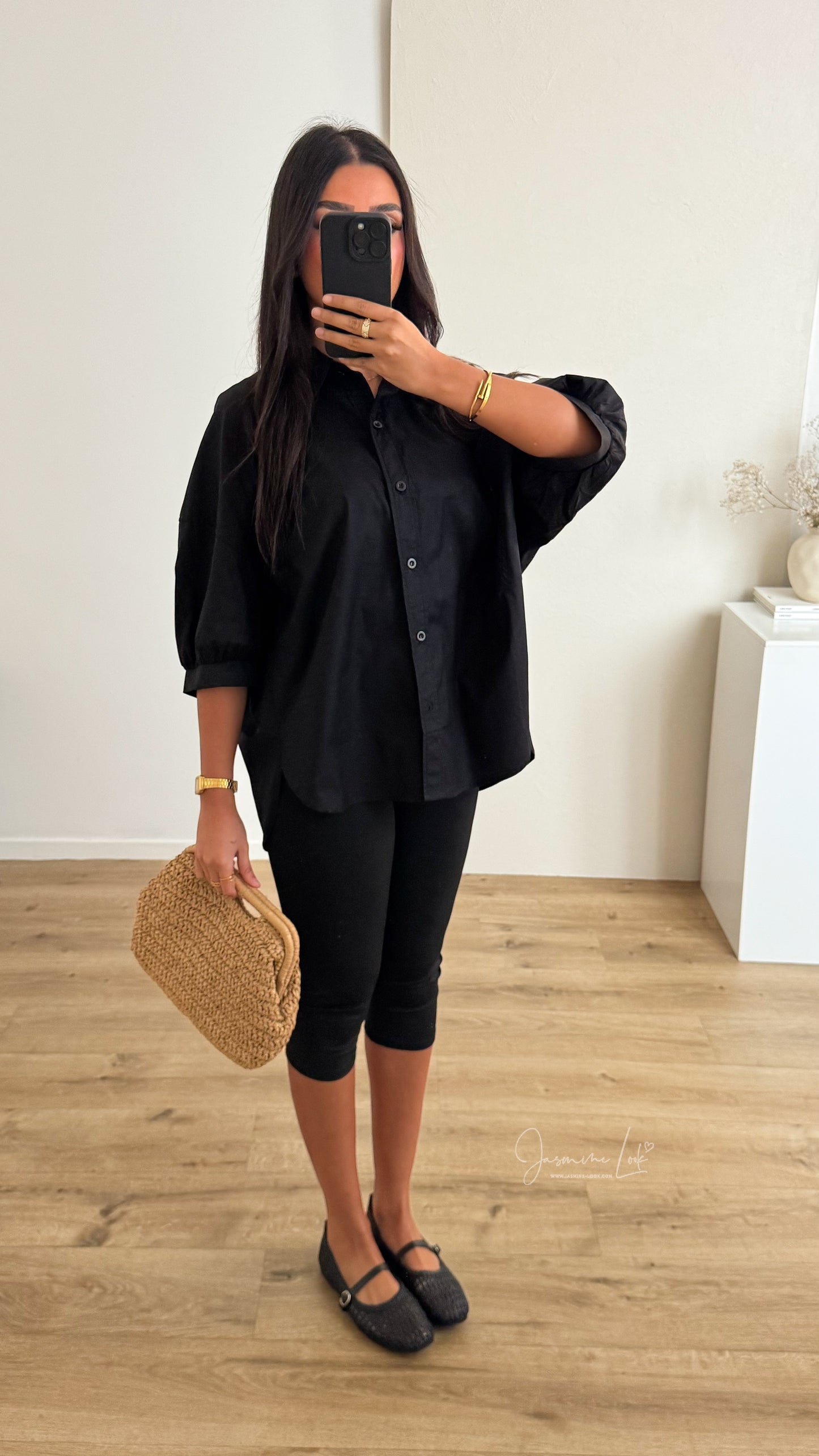 Chemise Over | Noir