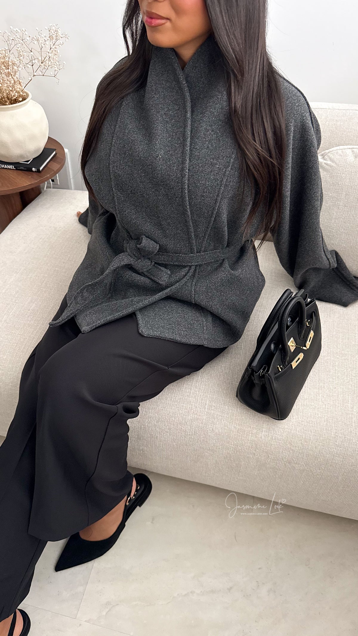 Manteau Kelly | Gris foncé