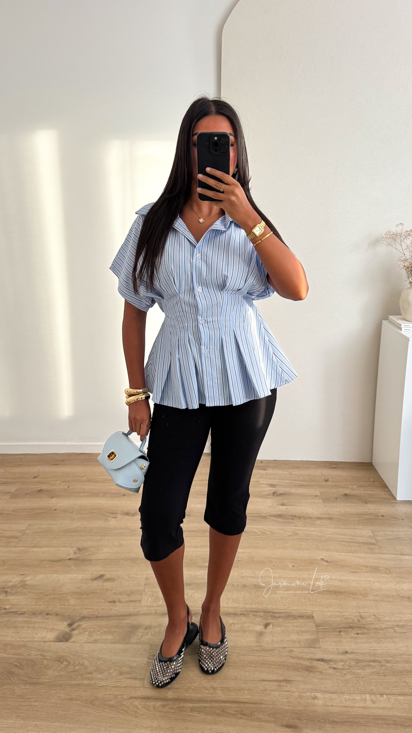 Pantalon Capri | Noir
