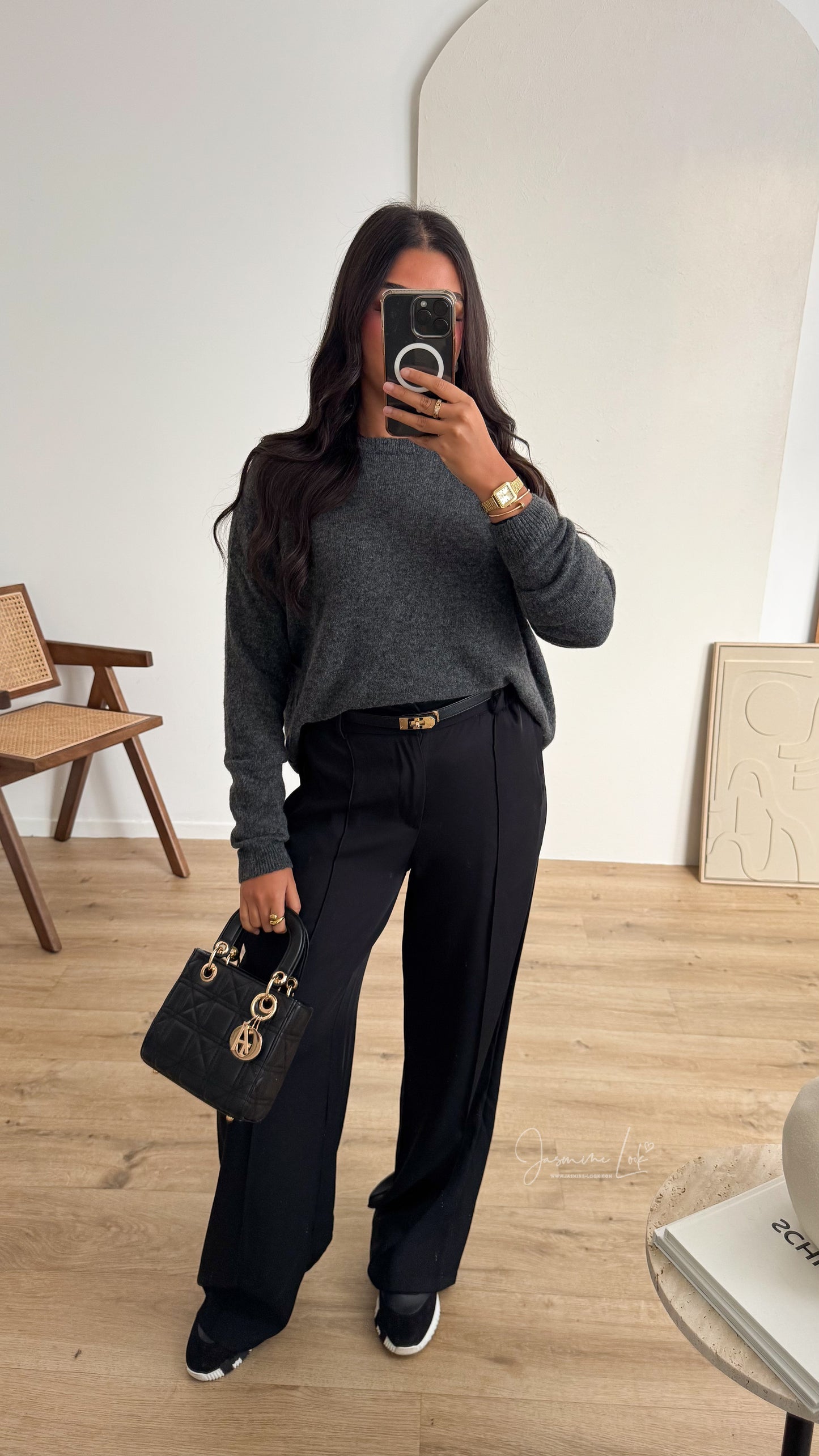 Pantalon Pincette Noir
