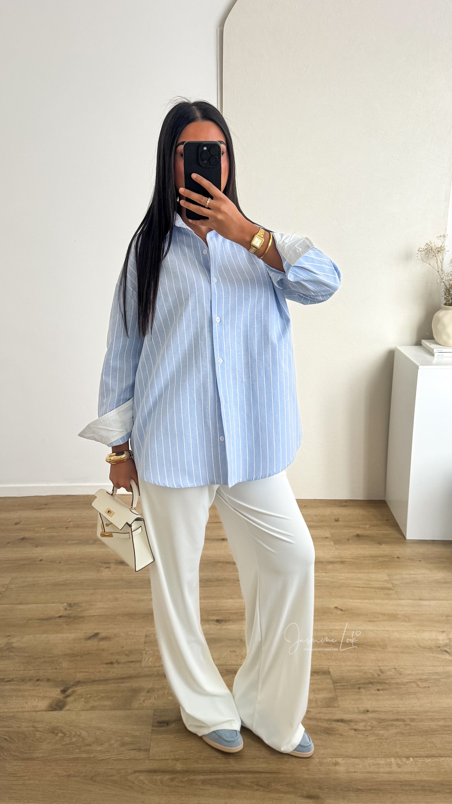 Chemise Loren | Bleu ciel