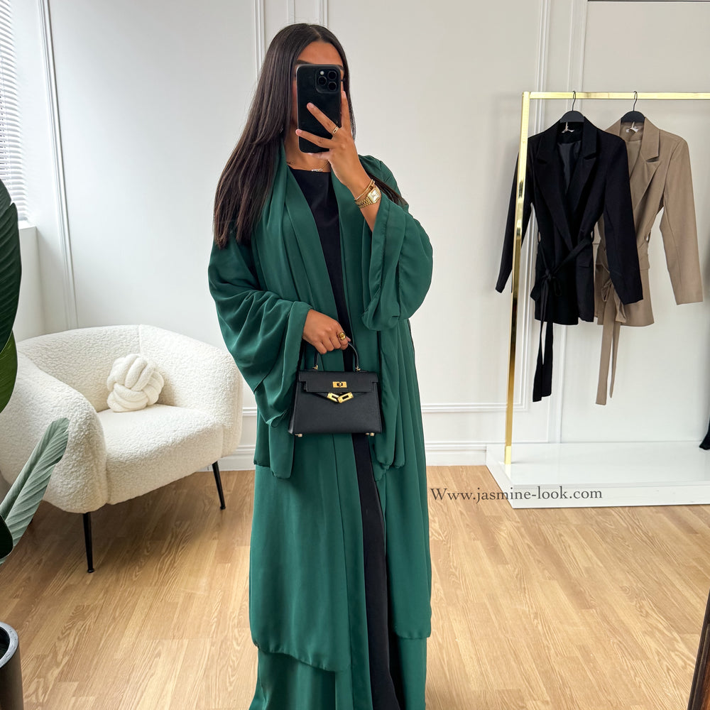 Nessma fir green kimono