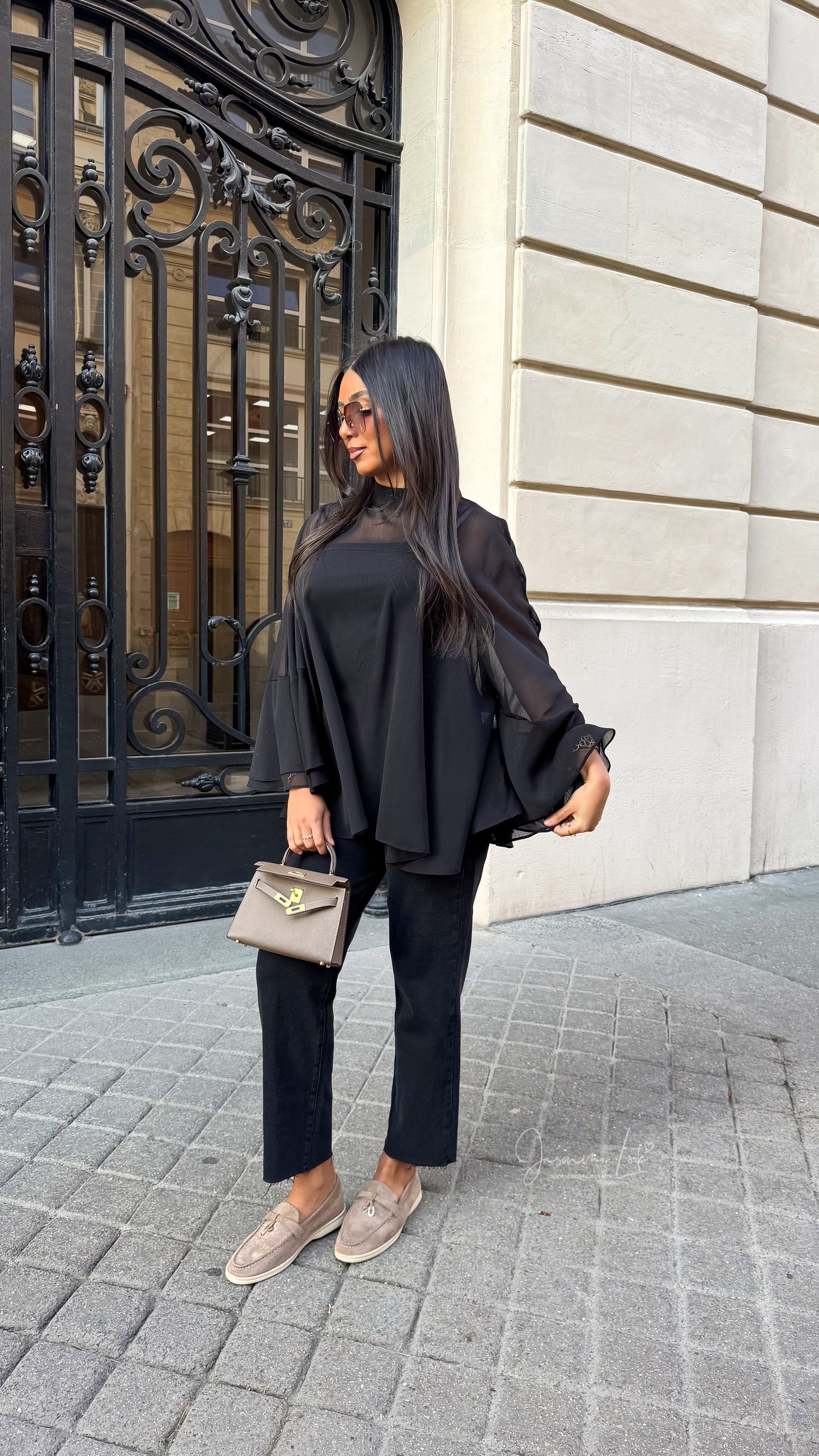 Tunique Bohème | Noire