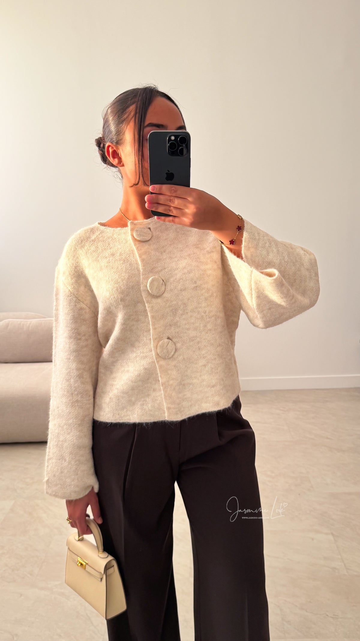 Cardigan Sylia | Beige