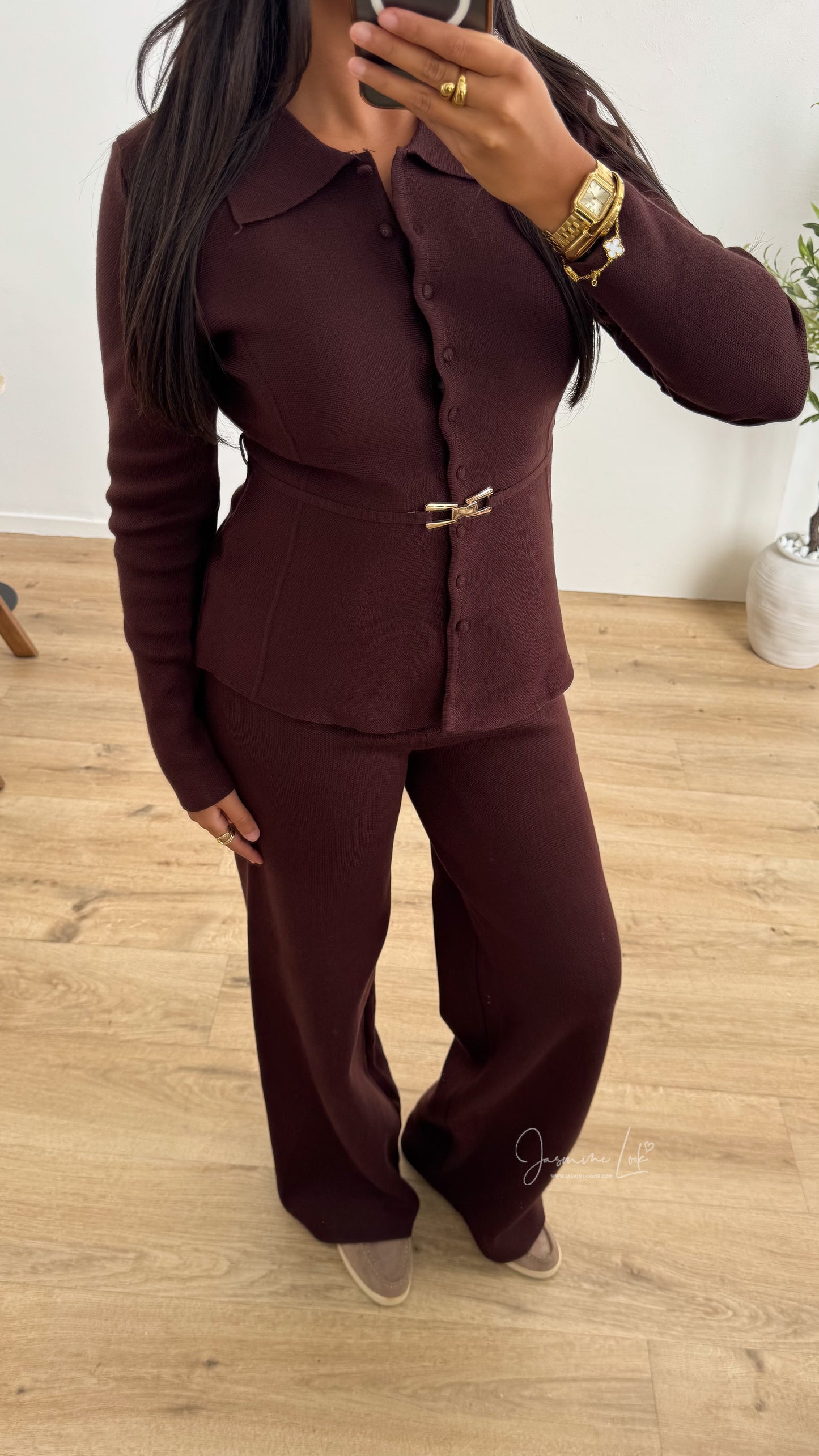Ensemble Mira marron