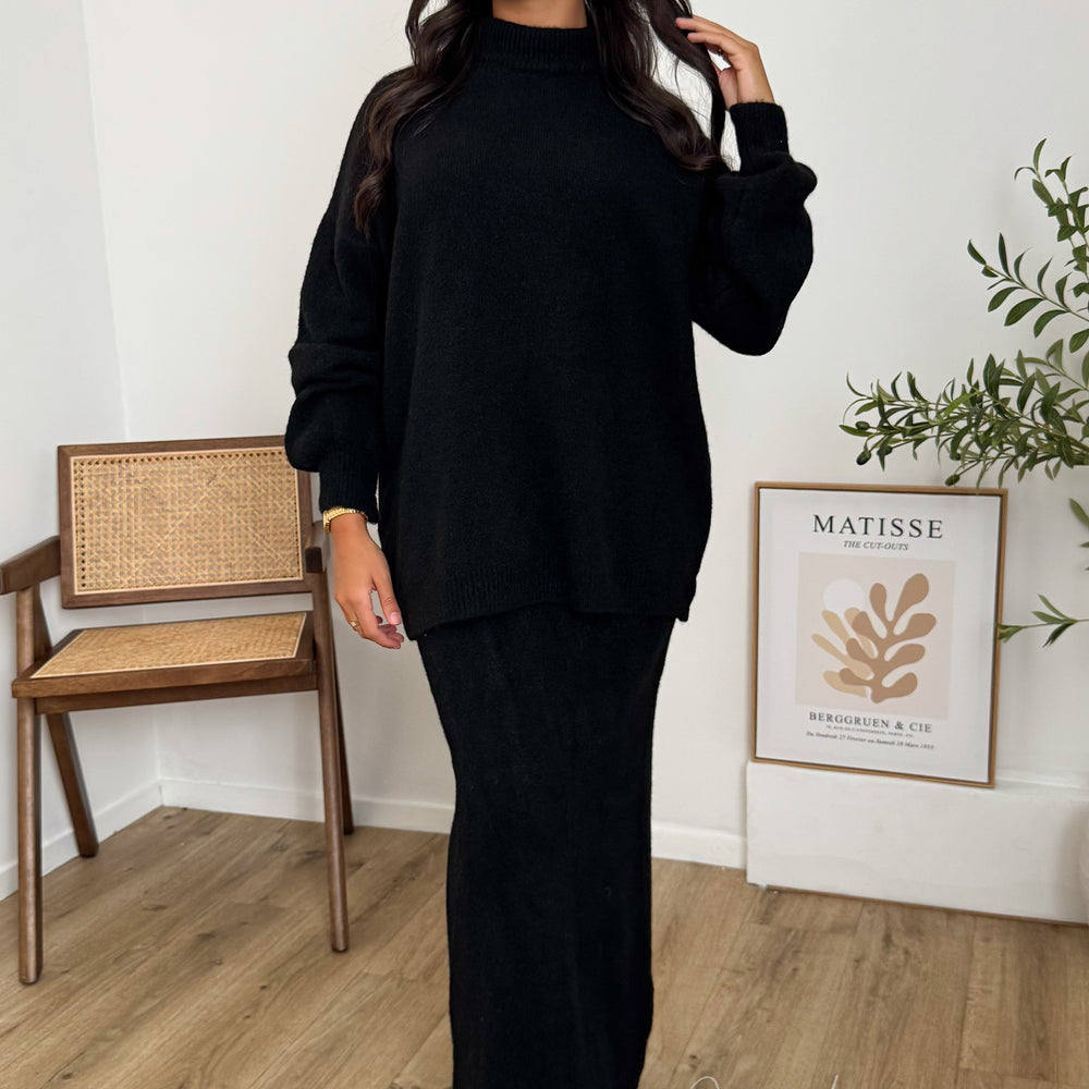 Ensemble jupe Lily noir