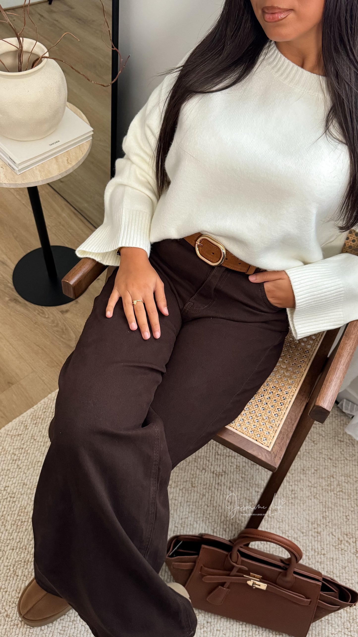 Ceinture Suède Camel