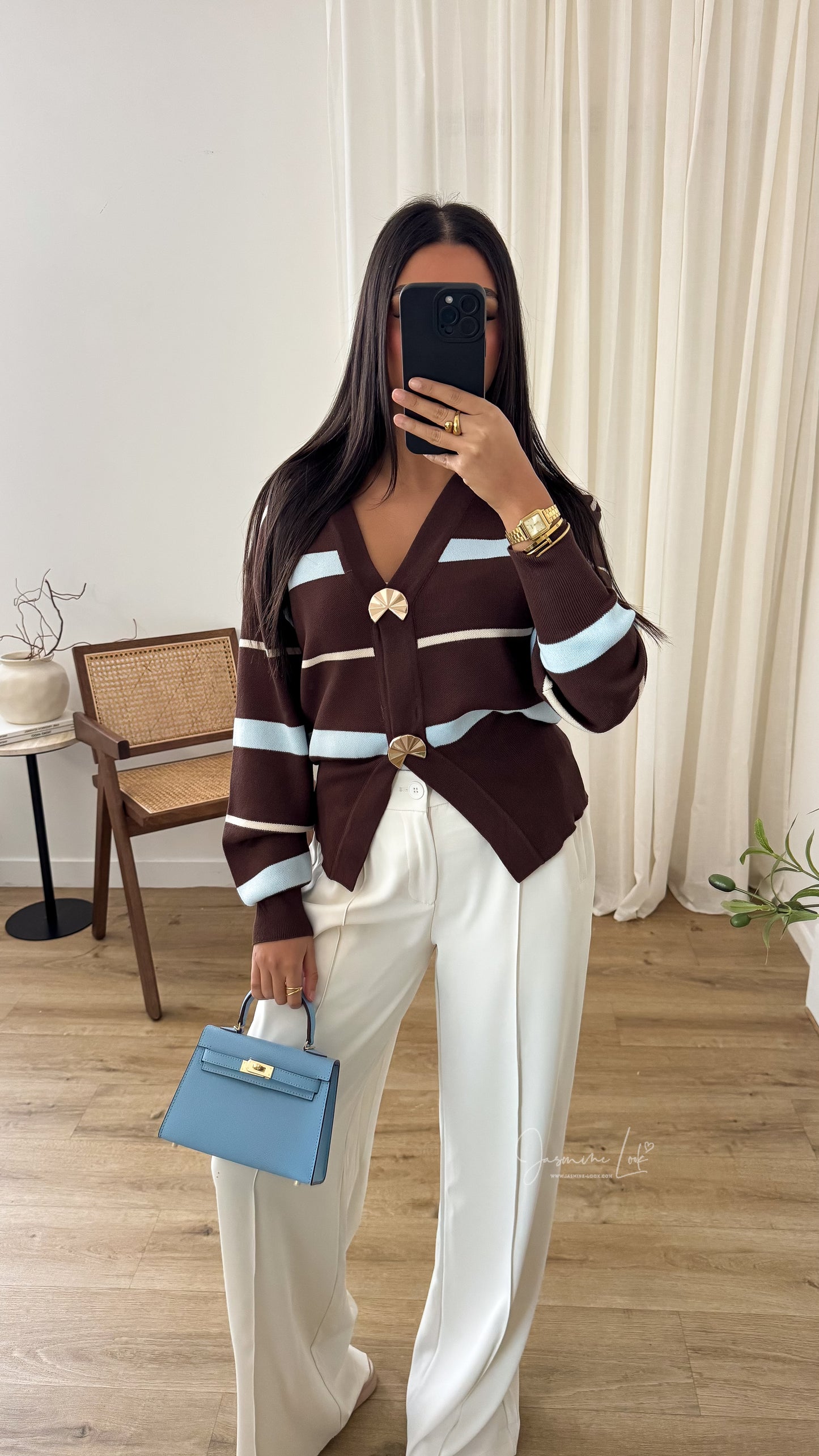 Cardigan Rayures | 3 coloris