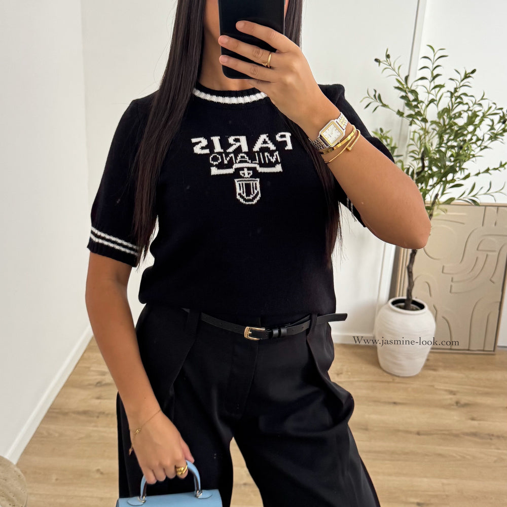 Pull Paris noir