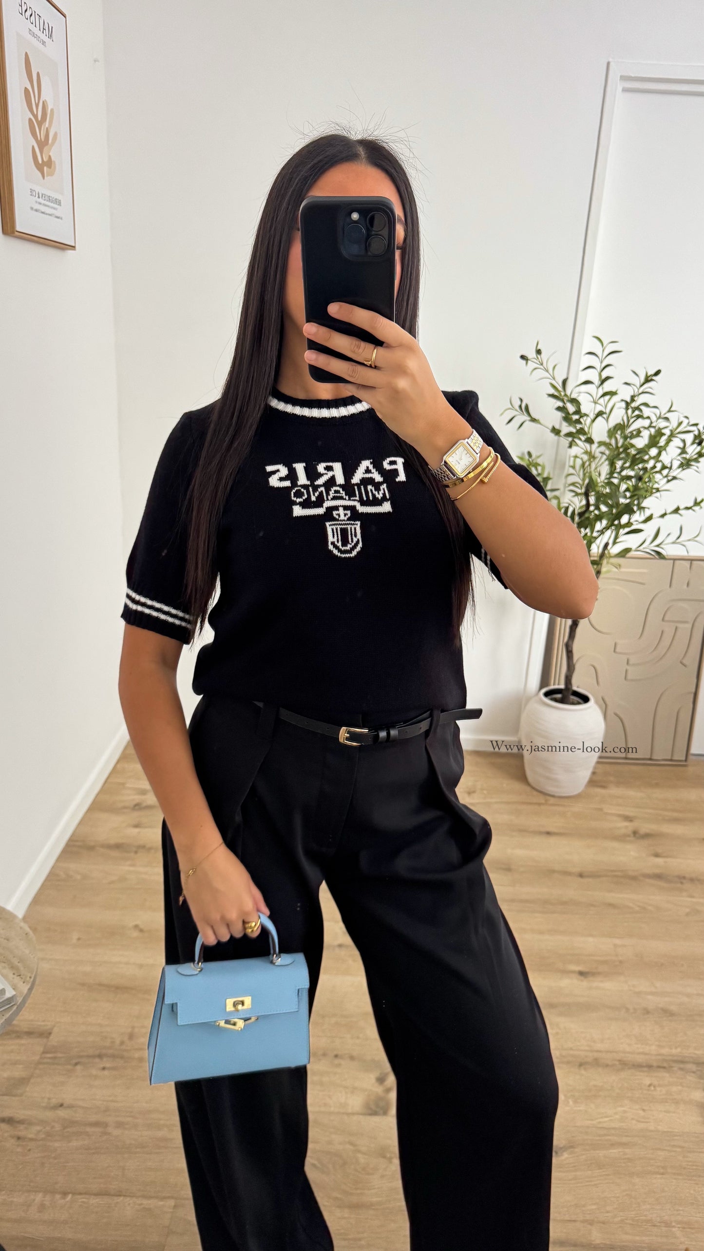 Pull Paris noir