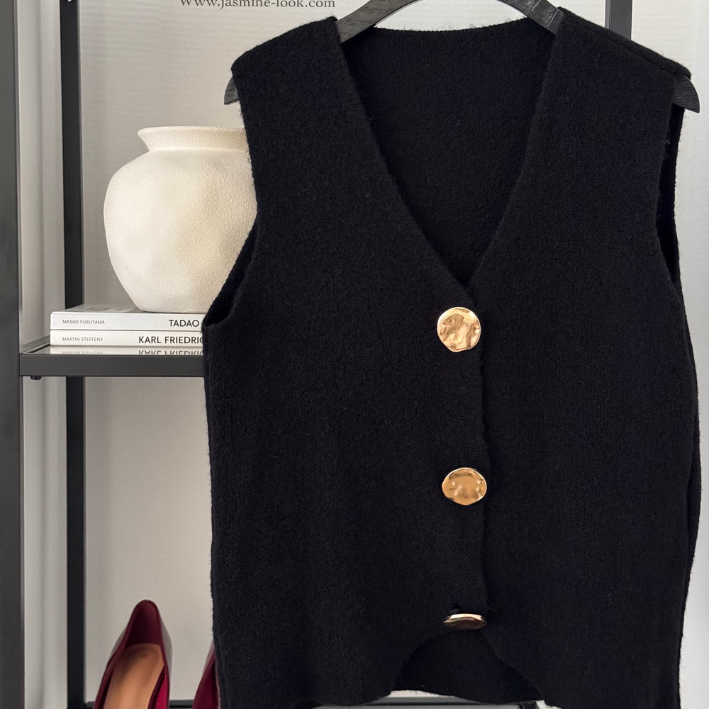 Gilet Jewel black