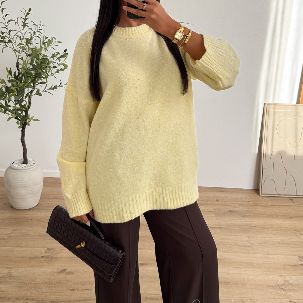 Pull Crush Jaune