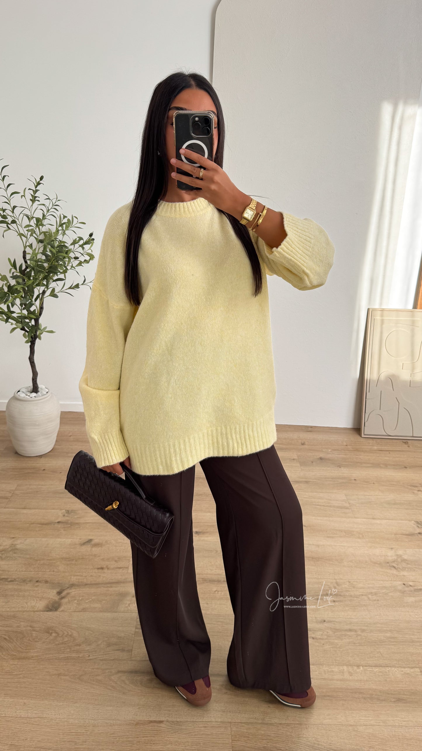 Pull Crush Jaune