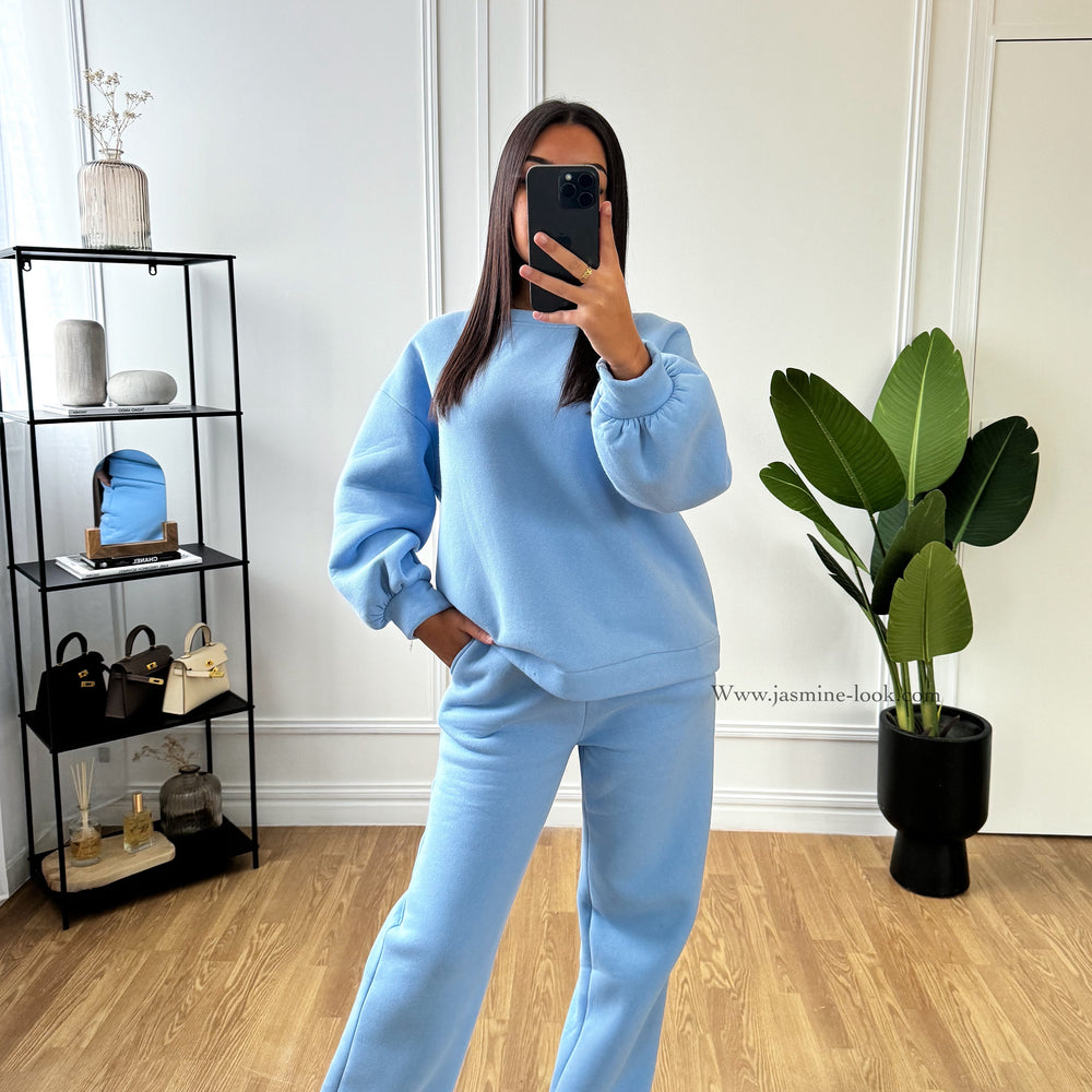 Blue Jogger Set