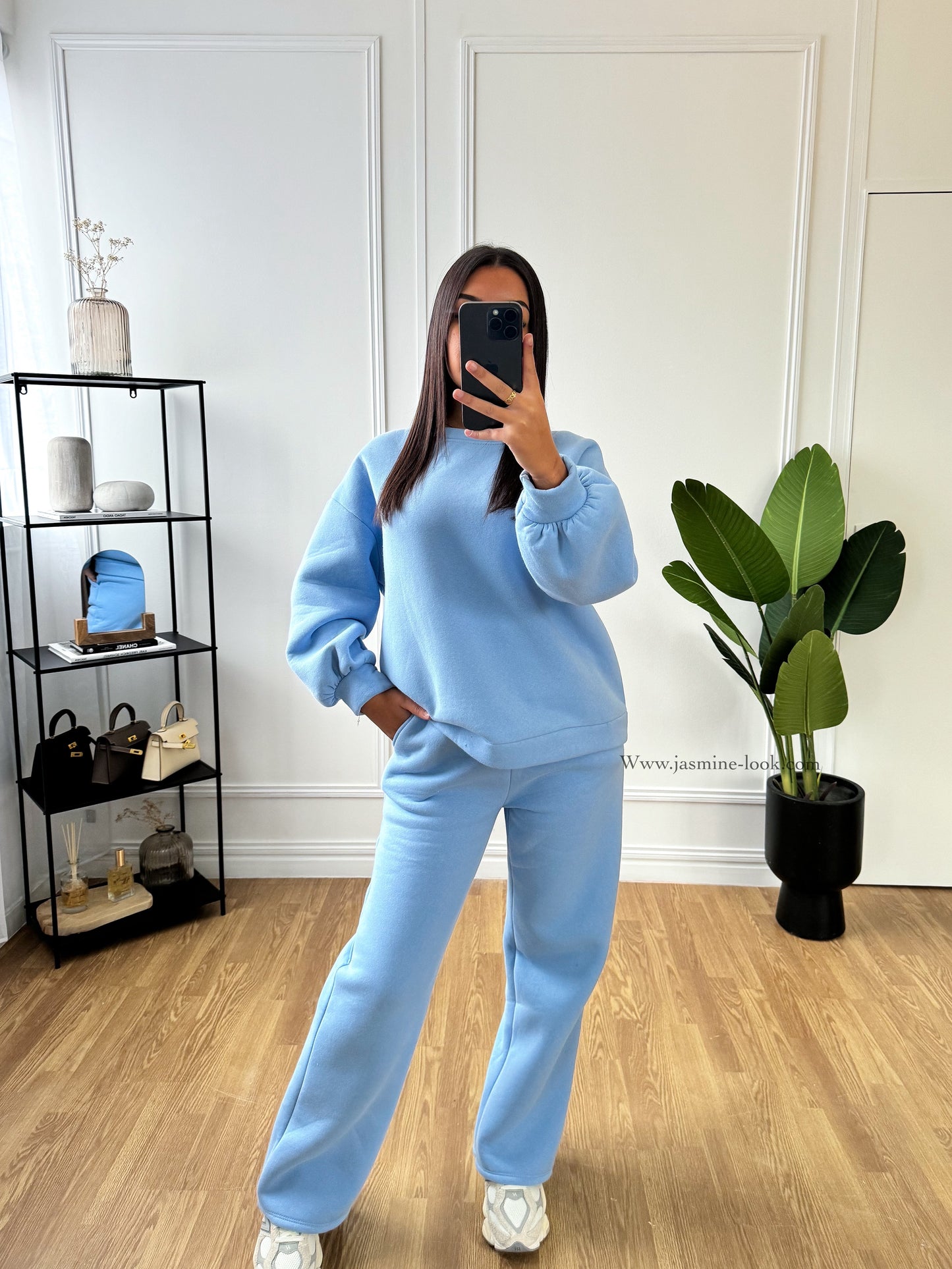 Blue Jogger Set