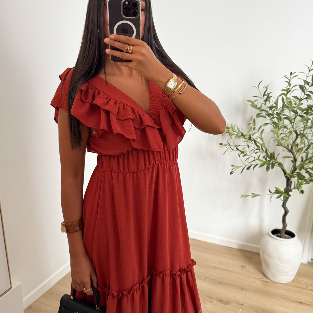 Robe Esmeralda Rouille