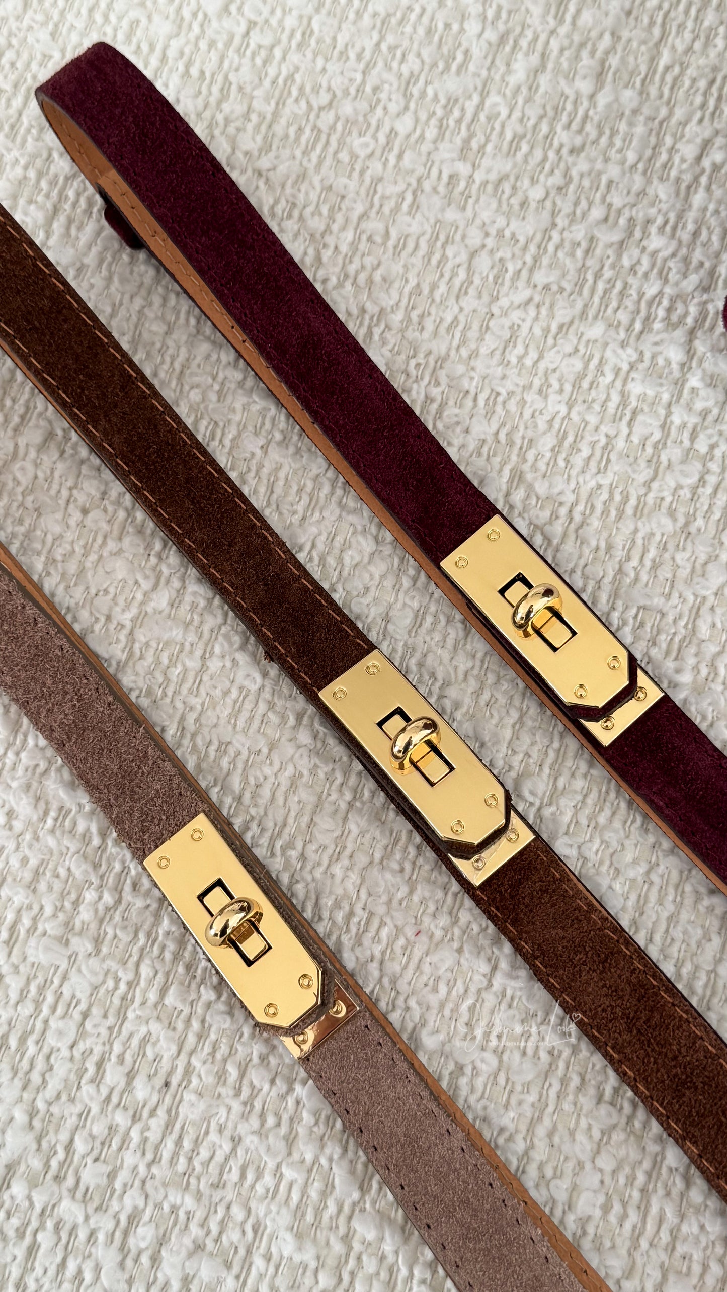 Ceinture Kelly Suède