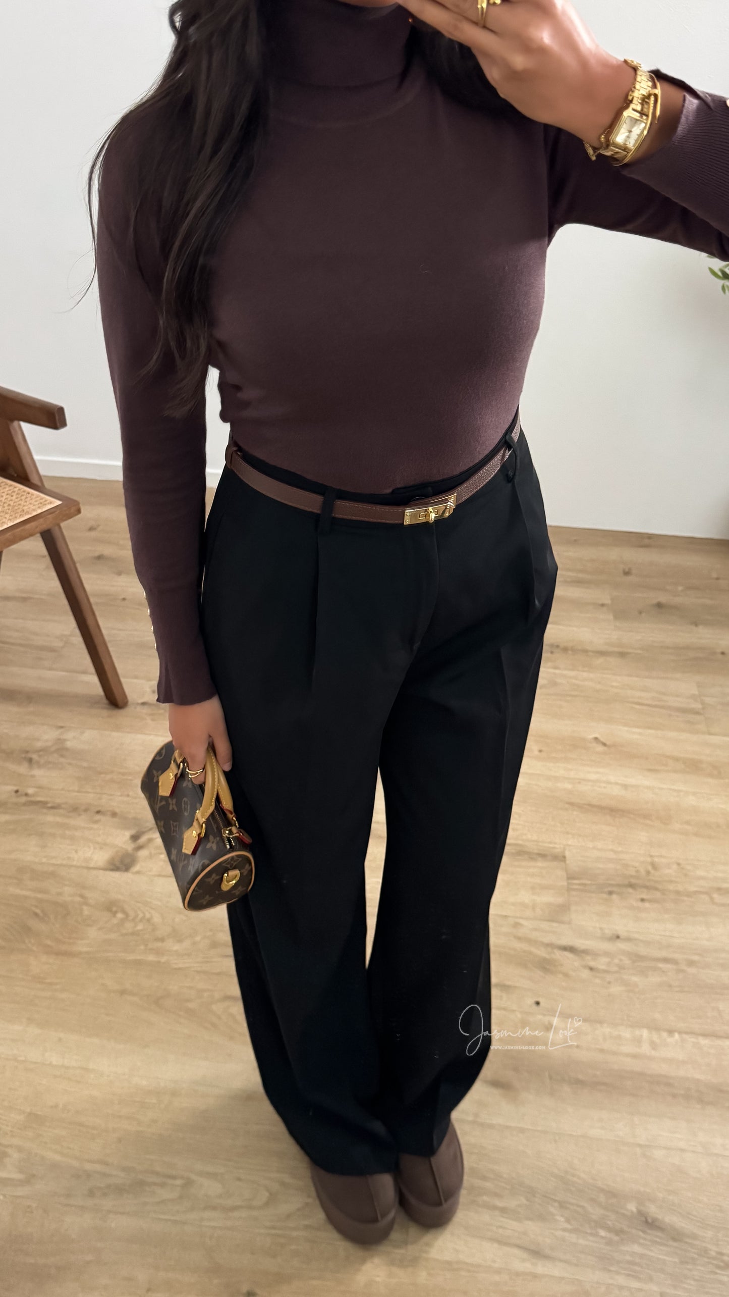 Ceinture Kelly Cuir Grainé