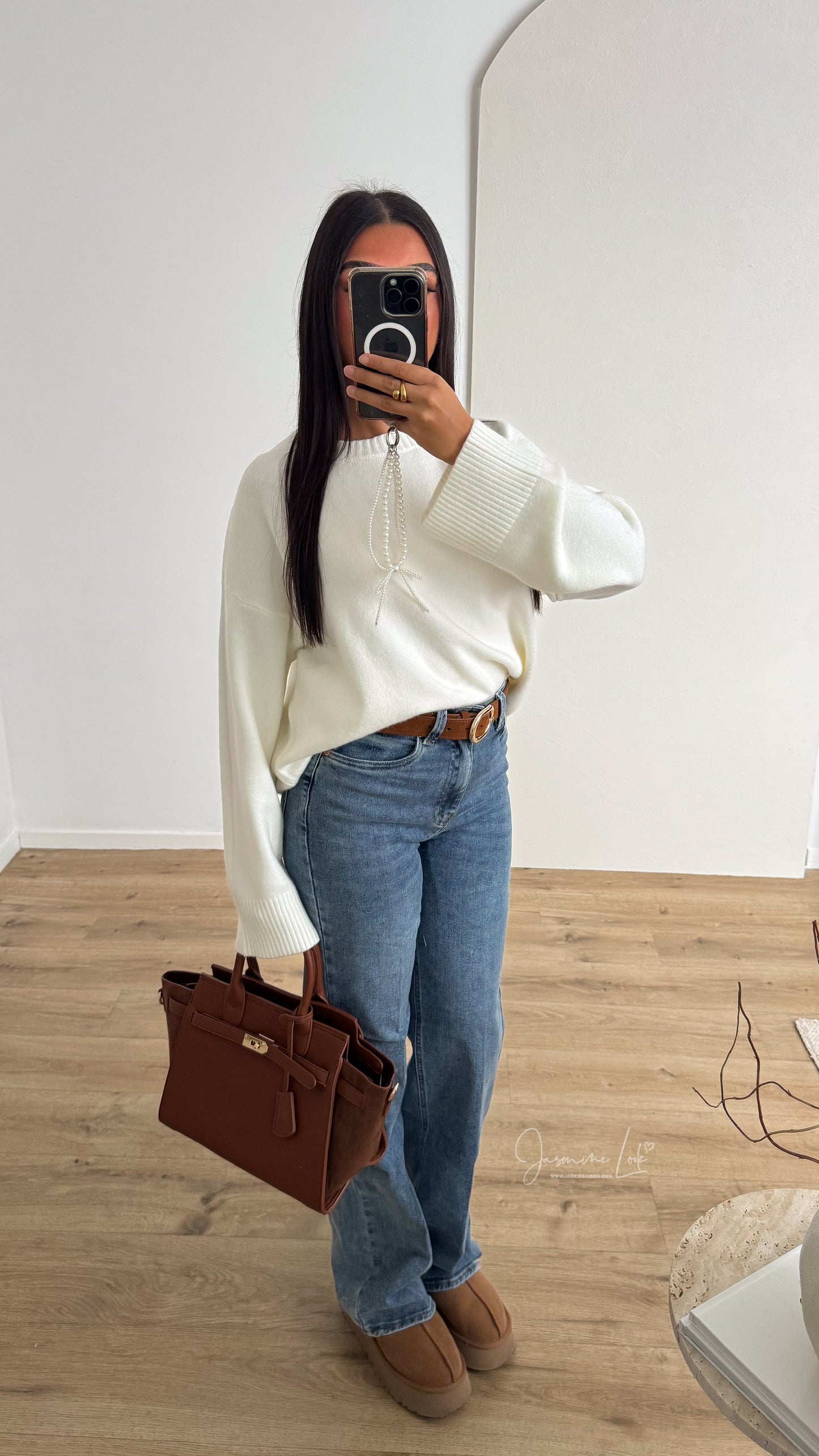 Jean Mid Wild | Stone