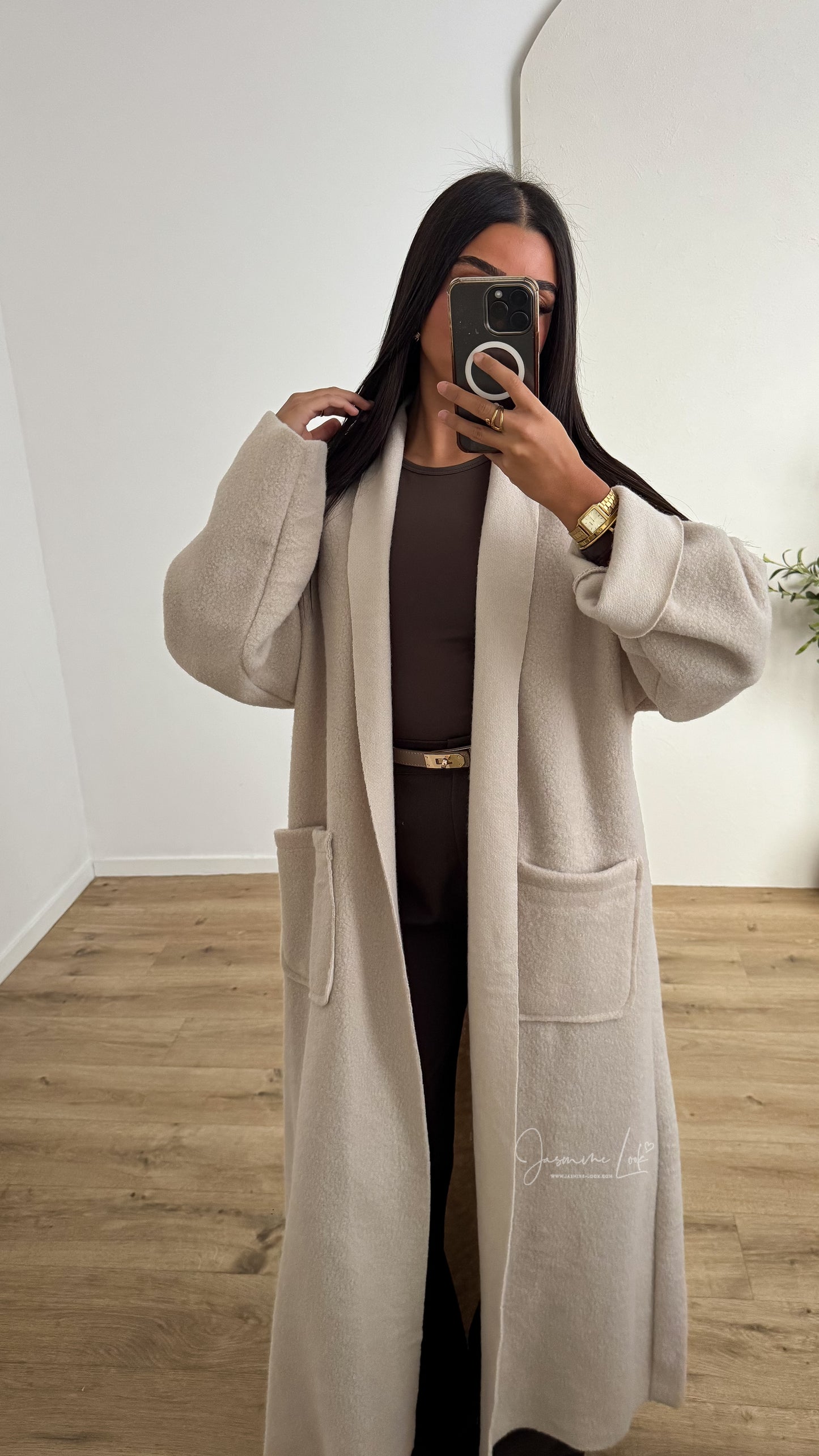 Manteau Teddy Ivoire