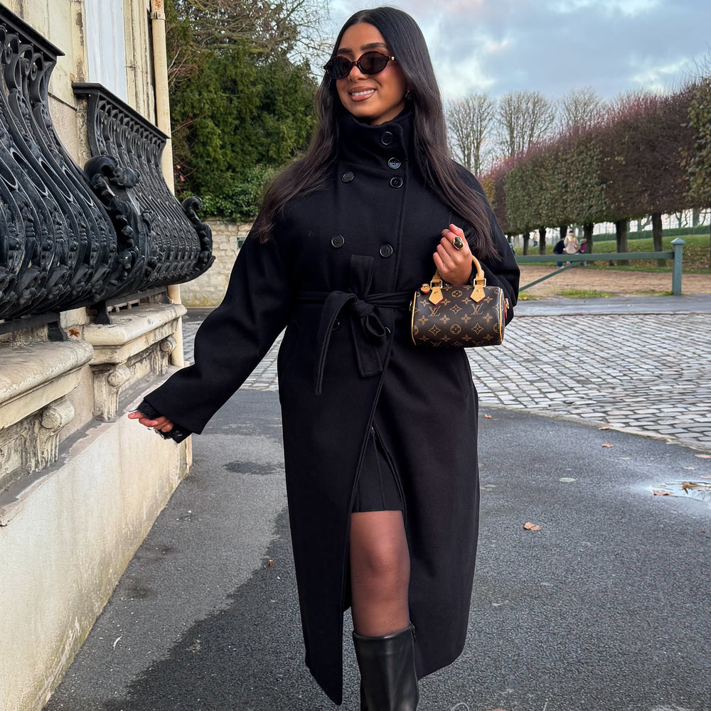 Manteau Button | NOIR