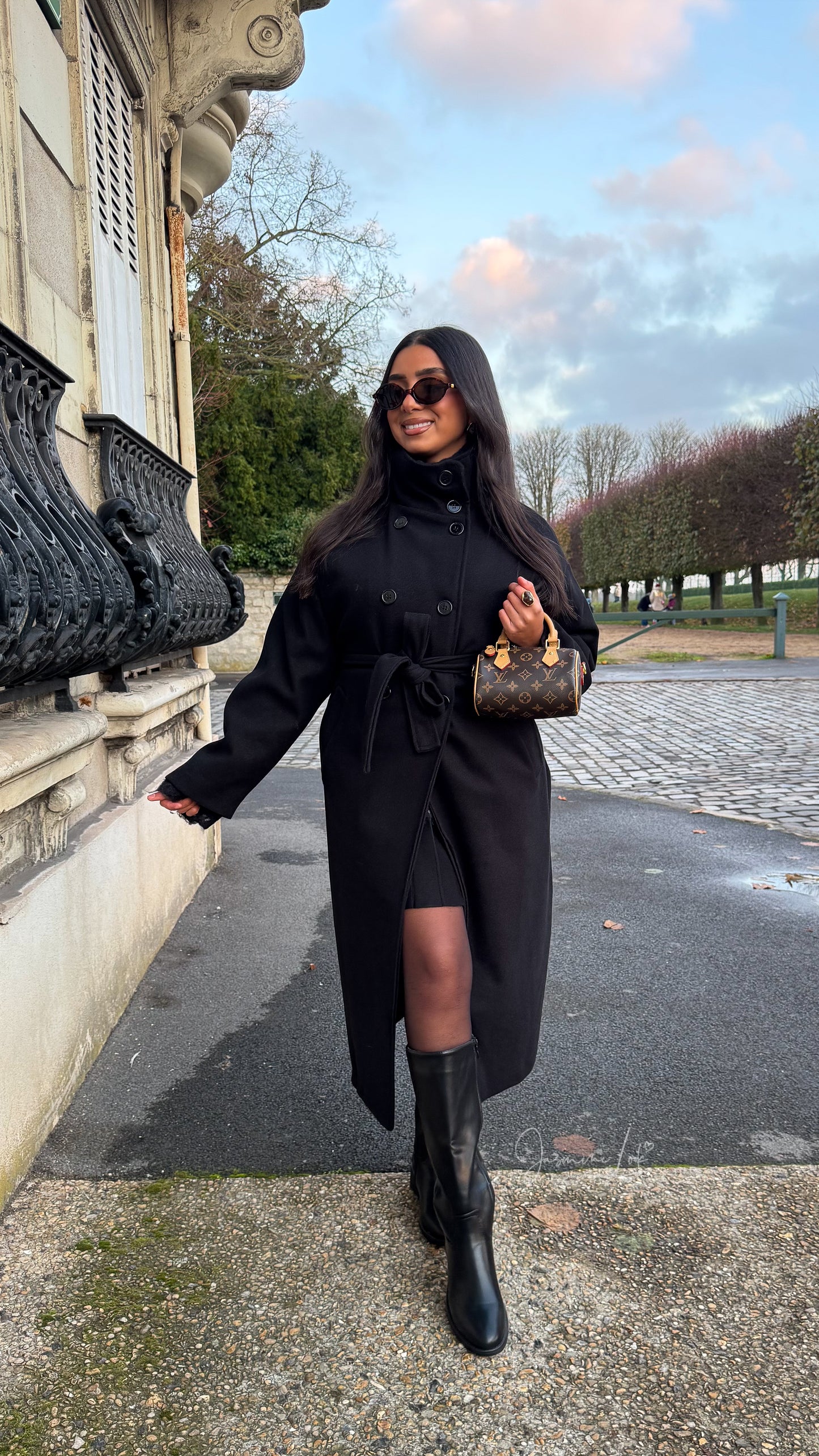 Manteau Button | NOIR