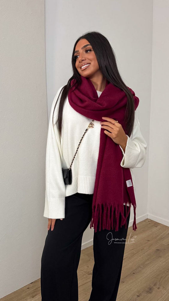 Écharpe Laine Frange