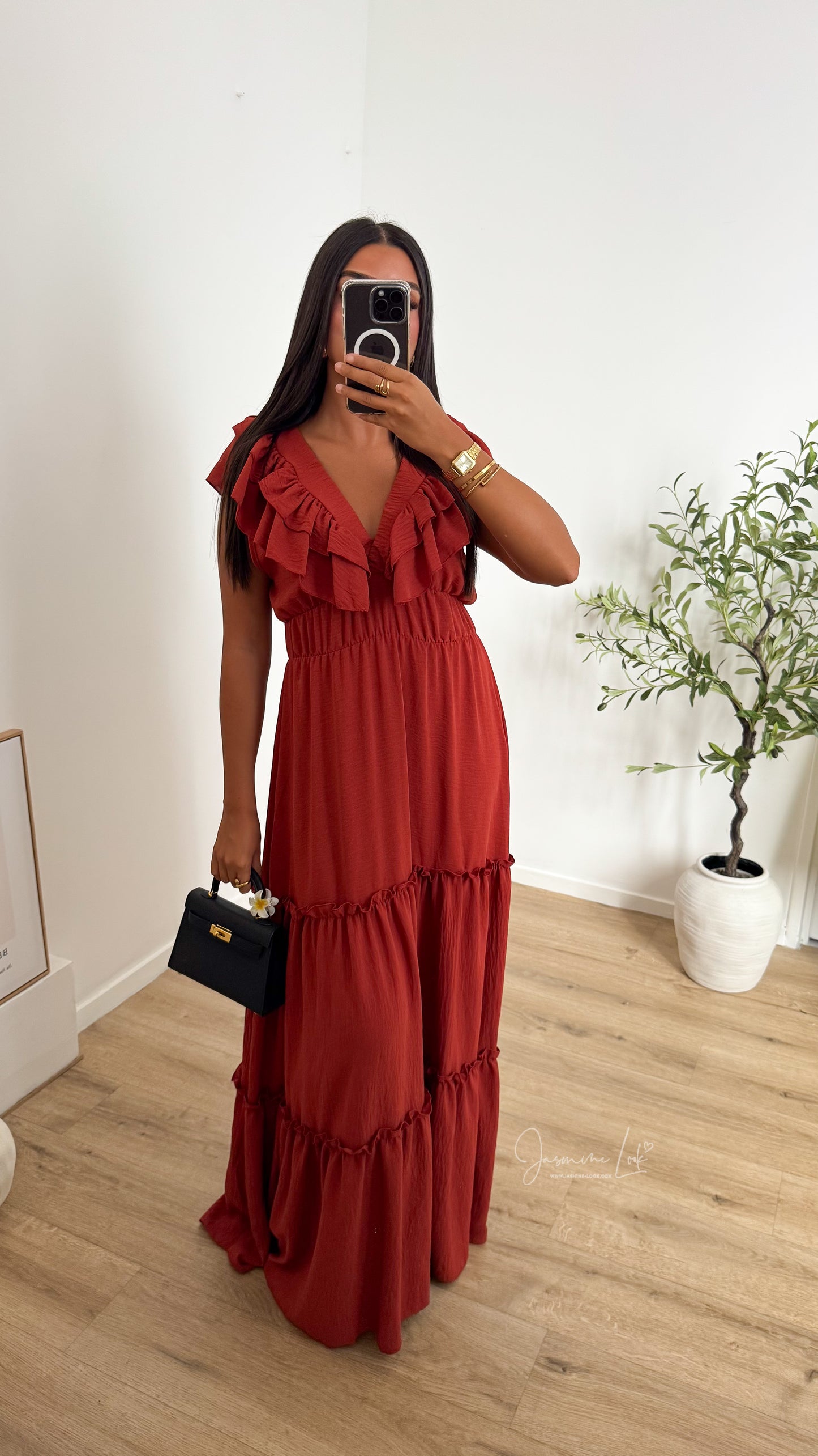Robe Esmeralda Rouille