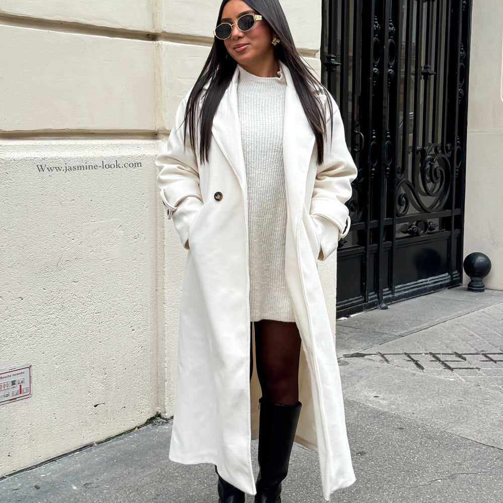 Ivory Z long coat