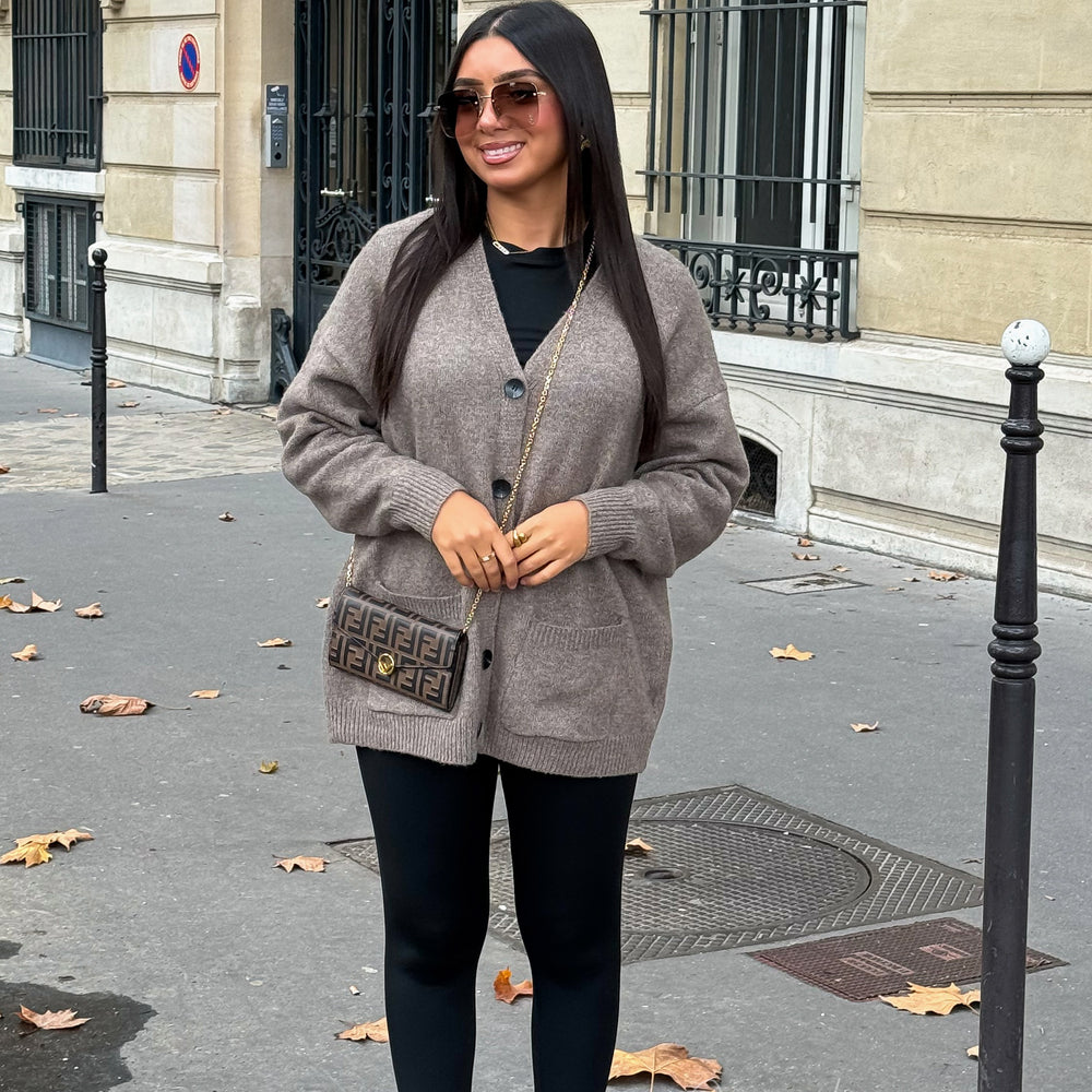 Gilet Moka