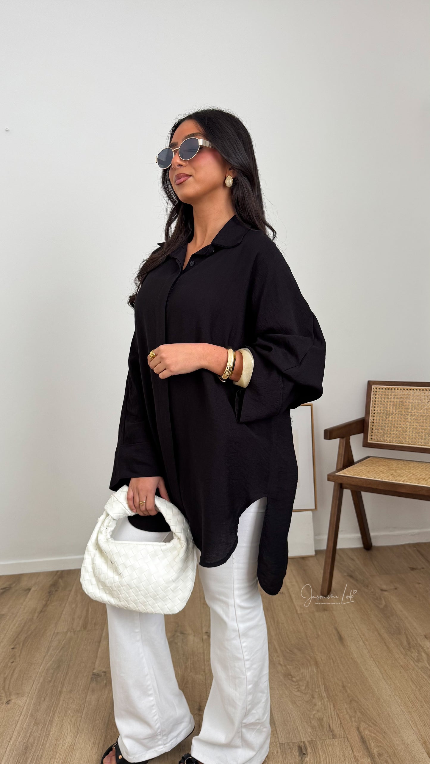 Tunique  Lina noire