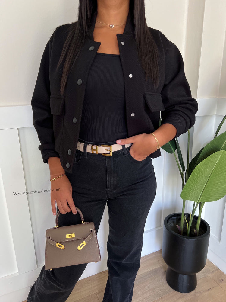 Bomber Zarah full black