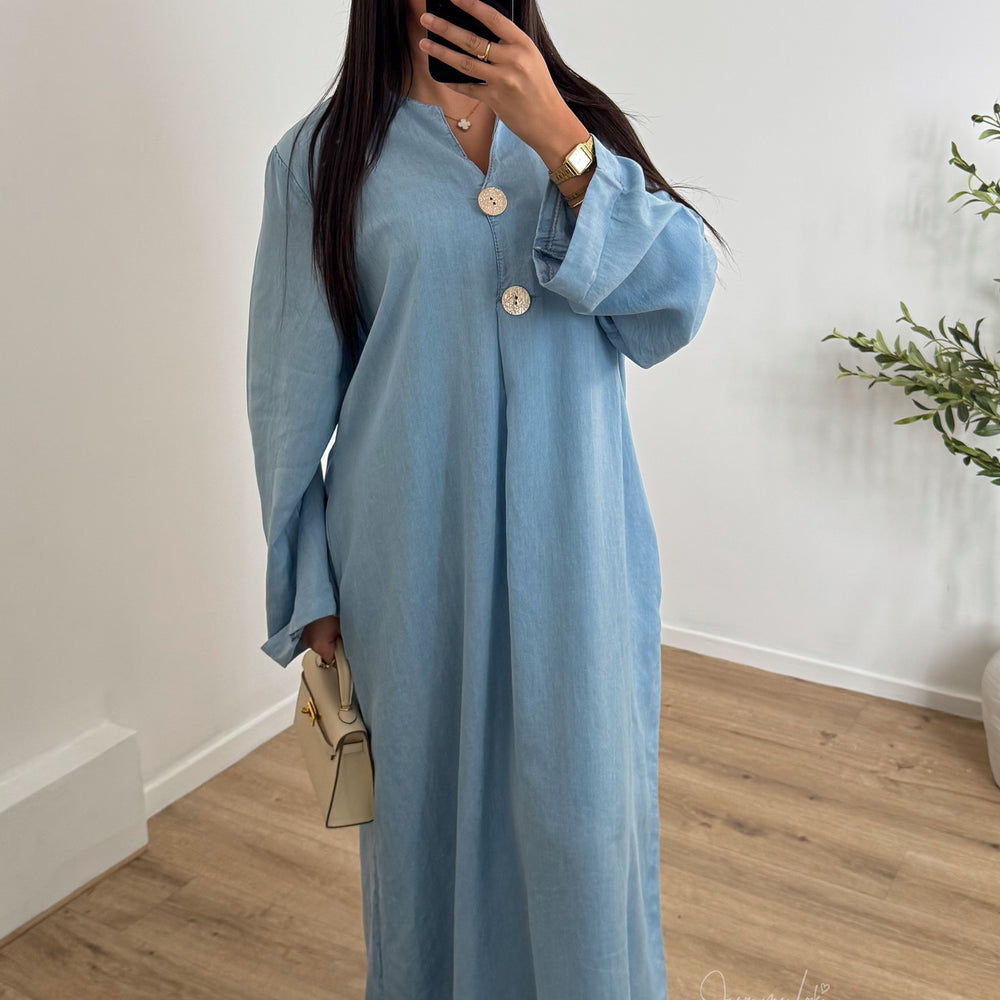 Robe DENIM délavé